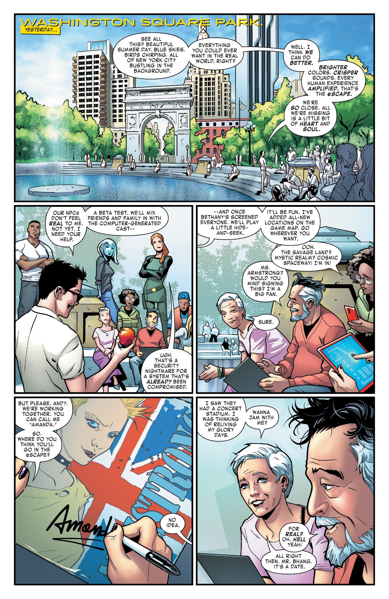 Read online Tony Stark: Iron Man comic -  Issue #3 - 6