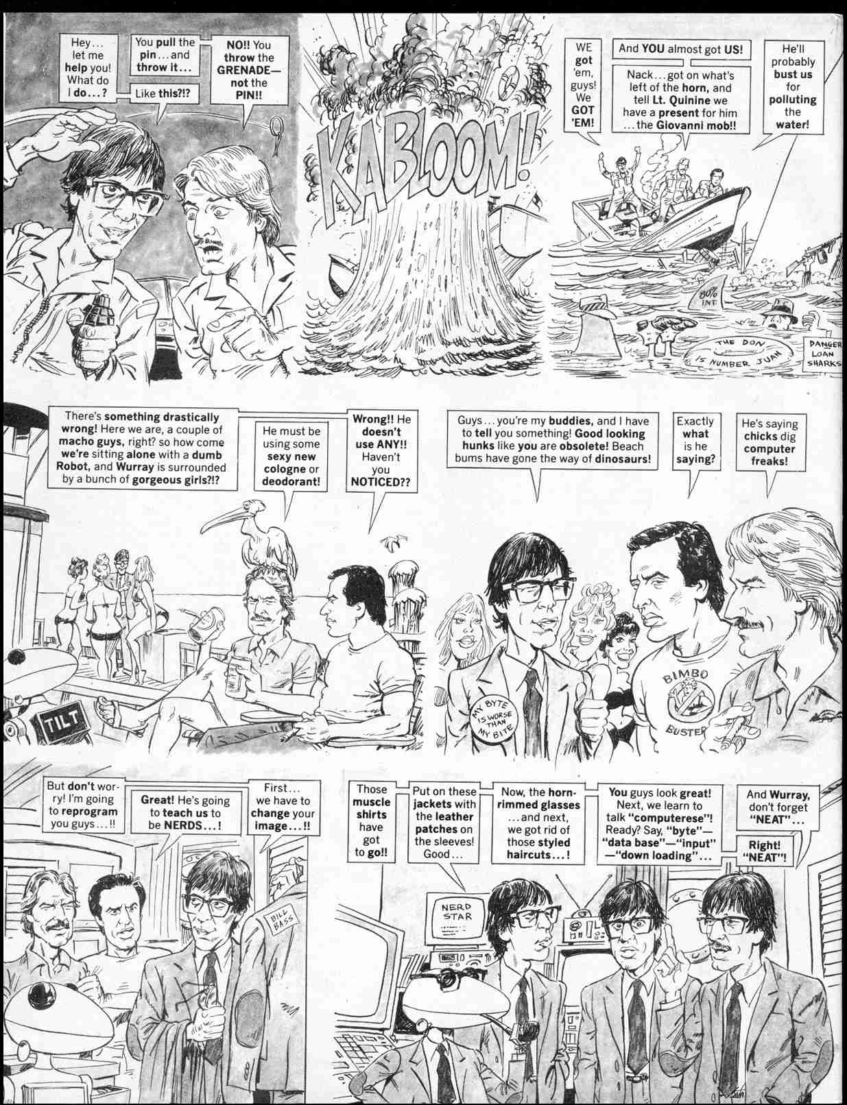 Read online MAD comic -  Issue #254 - 50