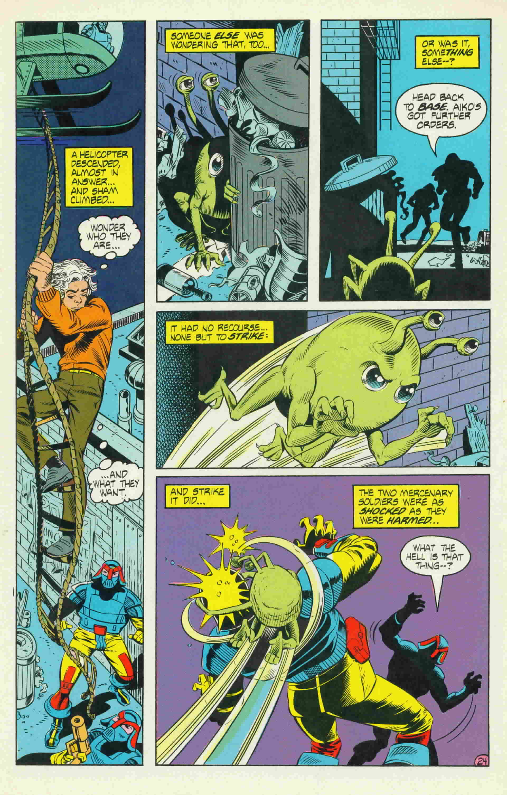 Read online DNAgents comic -  Issue #16 - 27