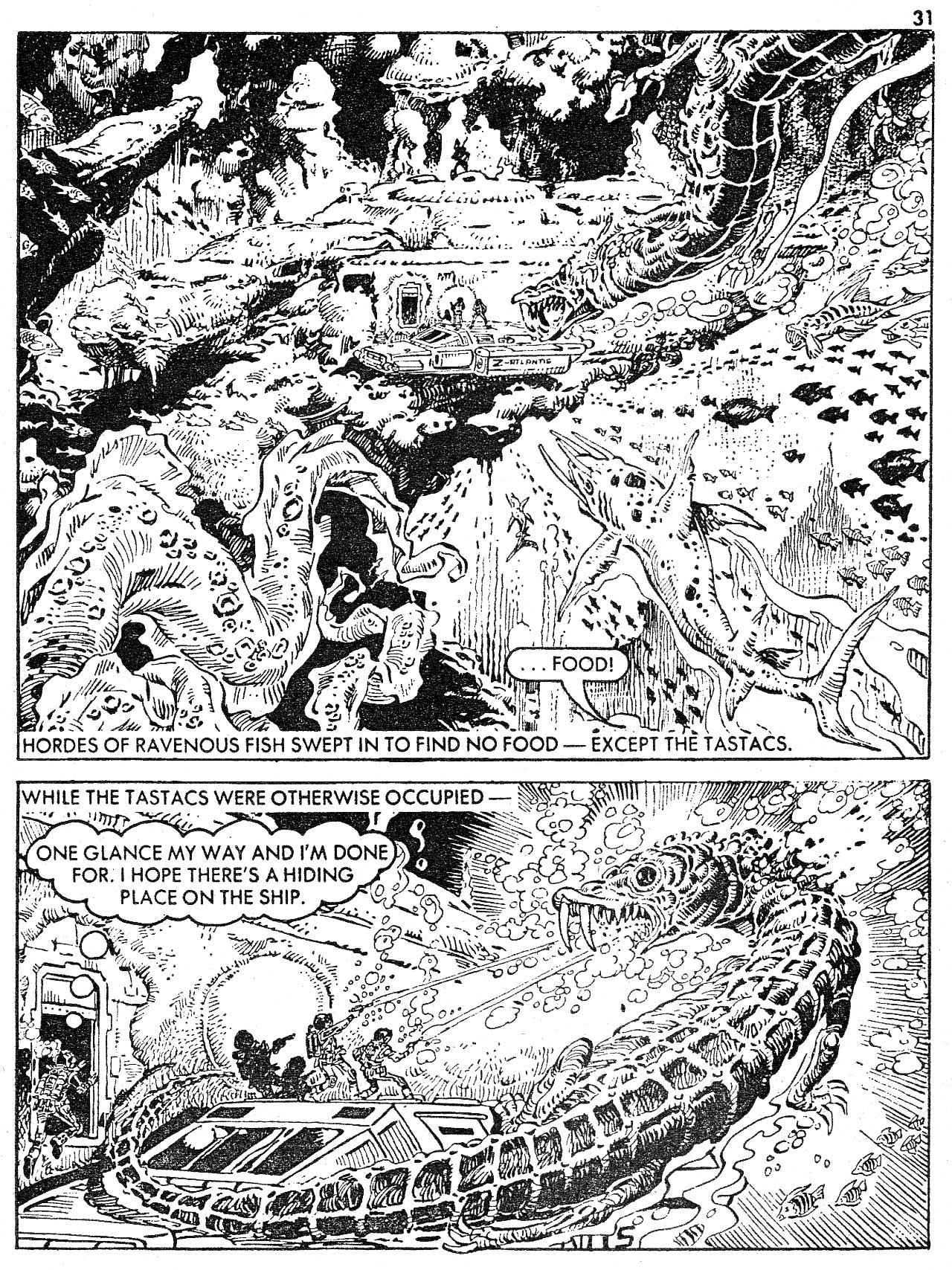 Read online Starblazer comic -  Issue #132 - 31