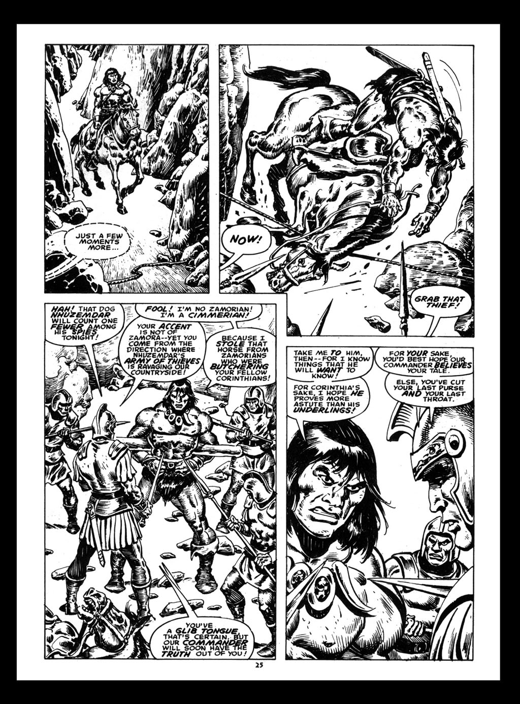 Read online The Savage Sword Of Conan comic -  Issue #212 - 27