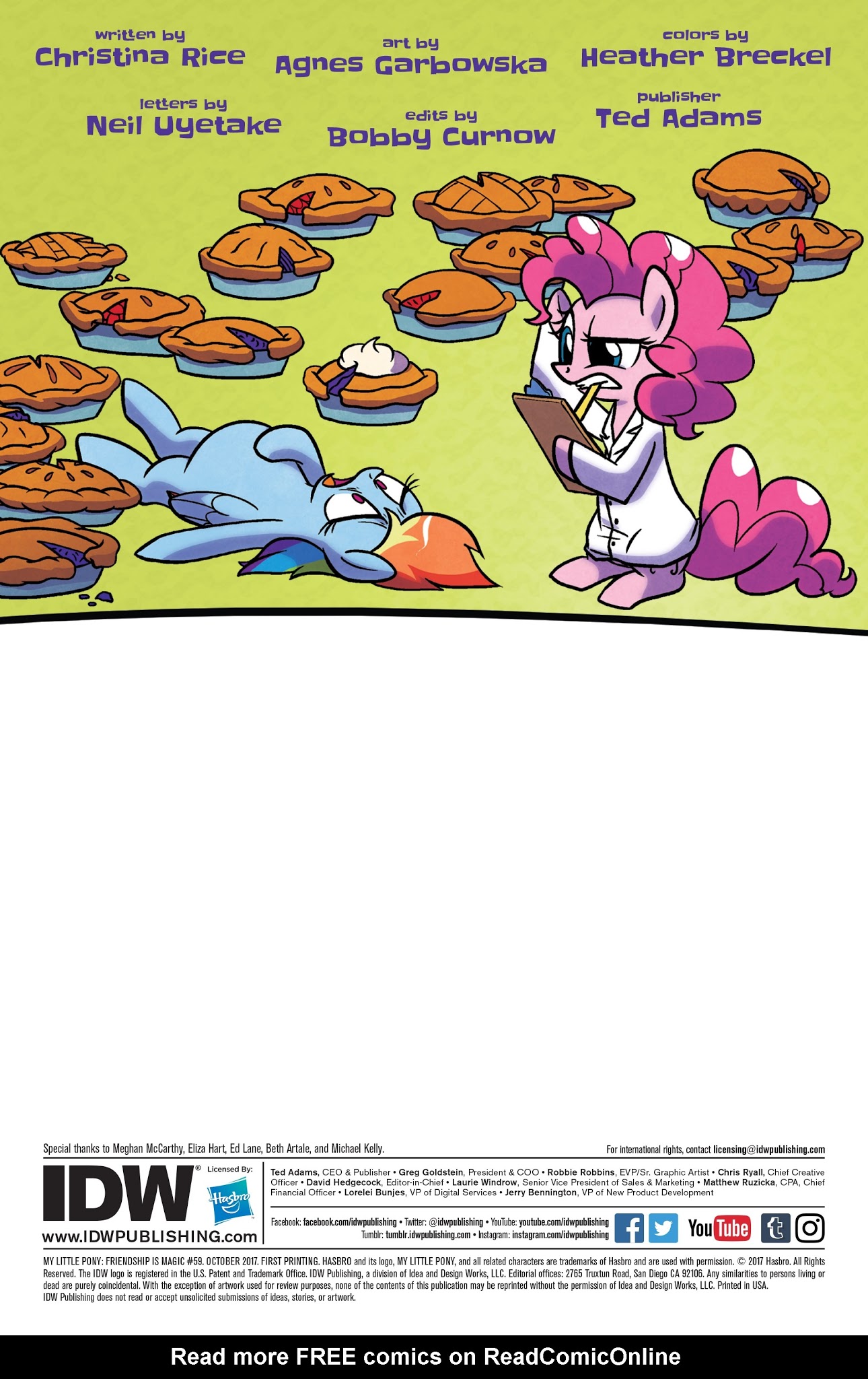 Read online My Little Pony: Friendship is Magic comic -  Issue #59 - 2