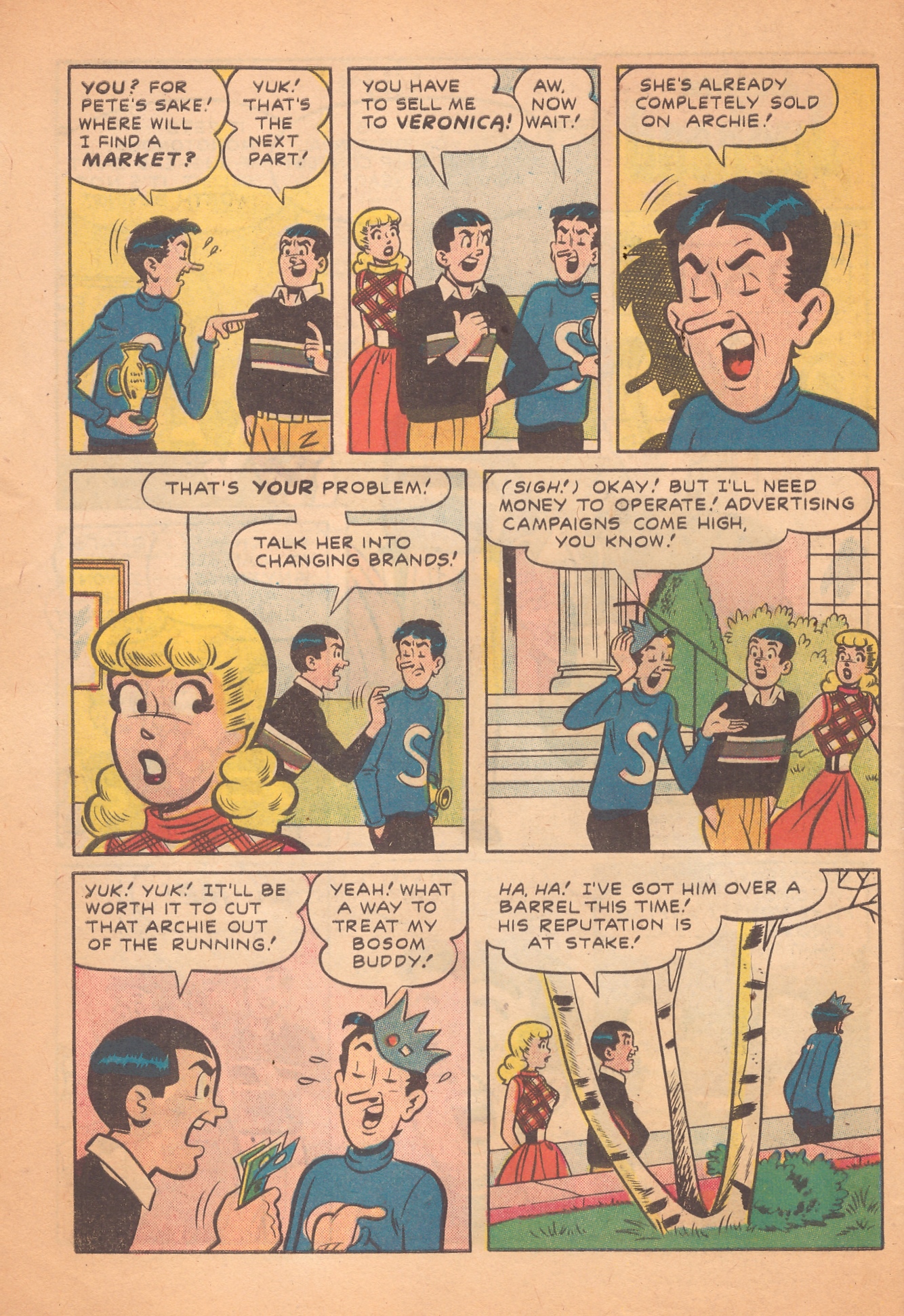 Read online Archie's Pal Jughead comic -  Issue #52 - 30
