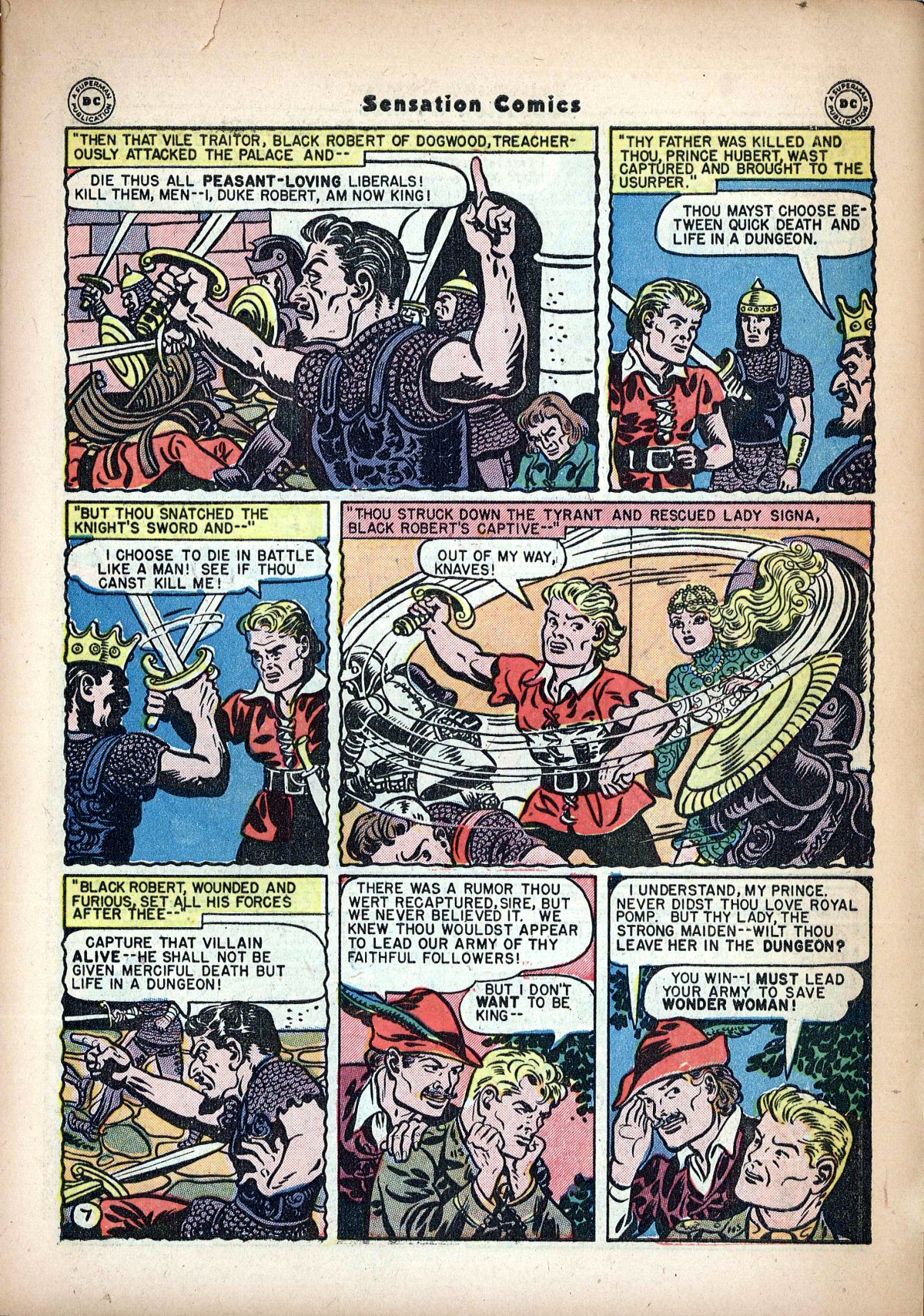 Read online Sensation (Mystery) Comics comic -  Issue #62 - 9