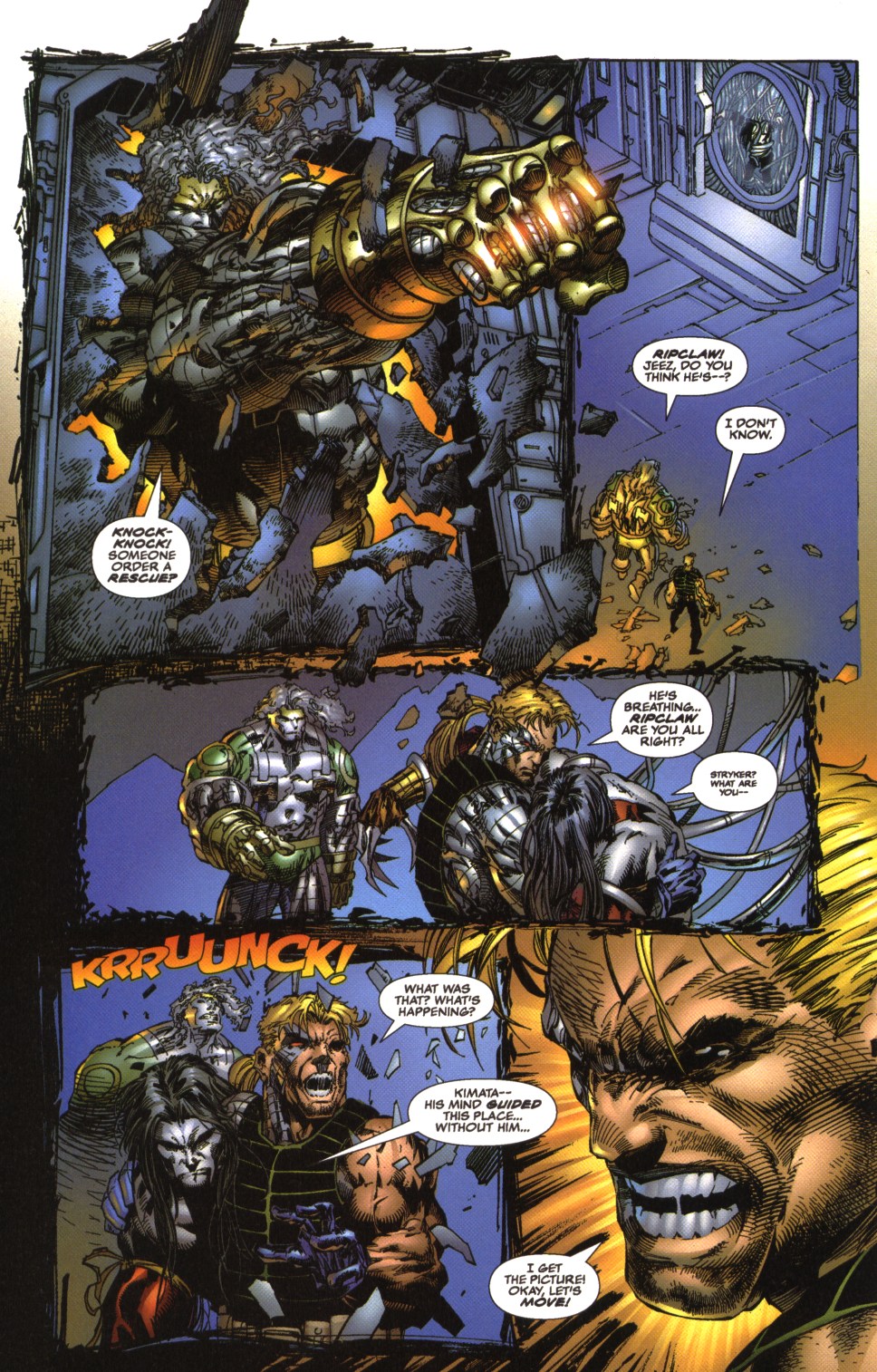 Read online Cyberforce (1993) comic -  Issue #25 - 29