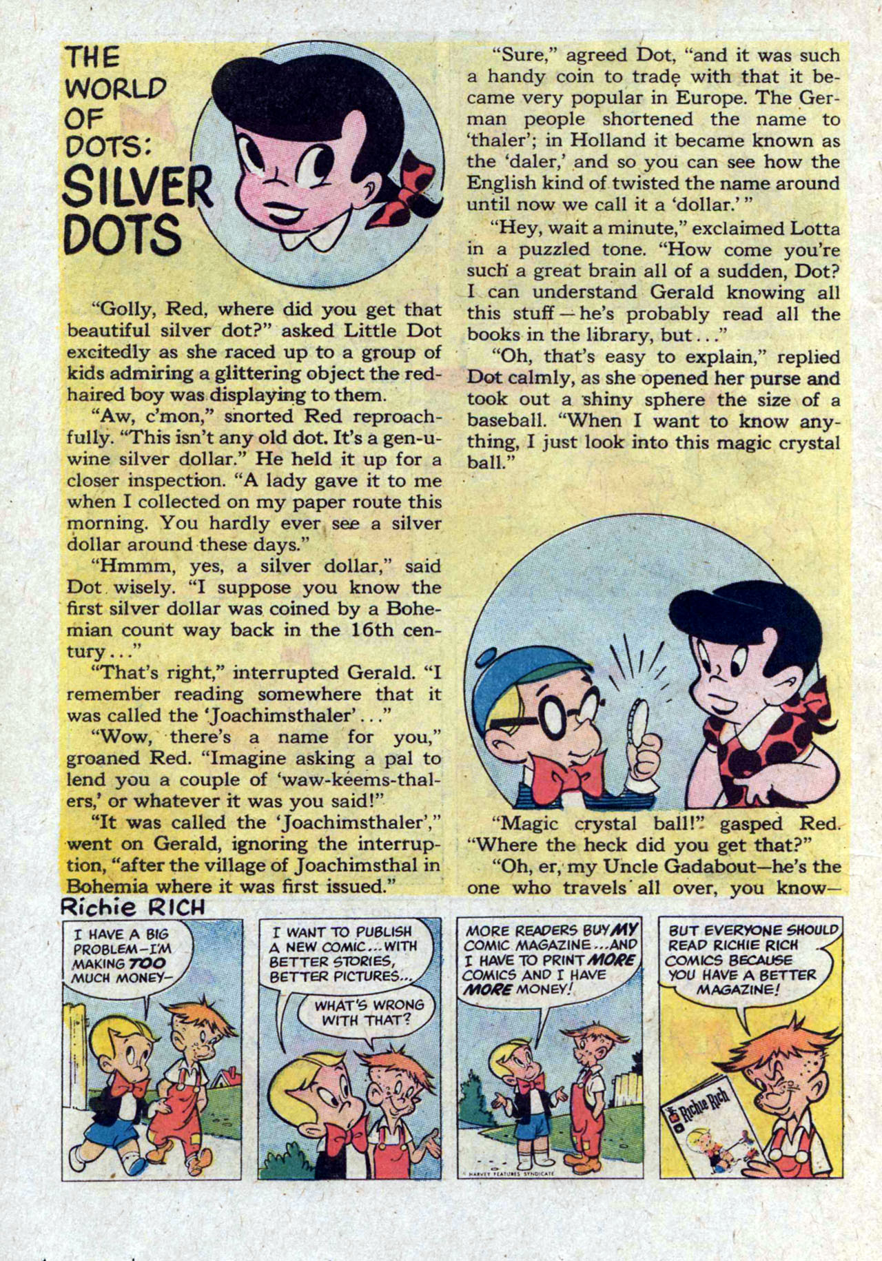 Read online Little Dot (1953) comic -  Issue #154 - 25