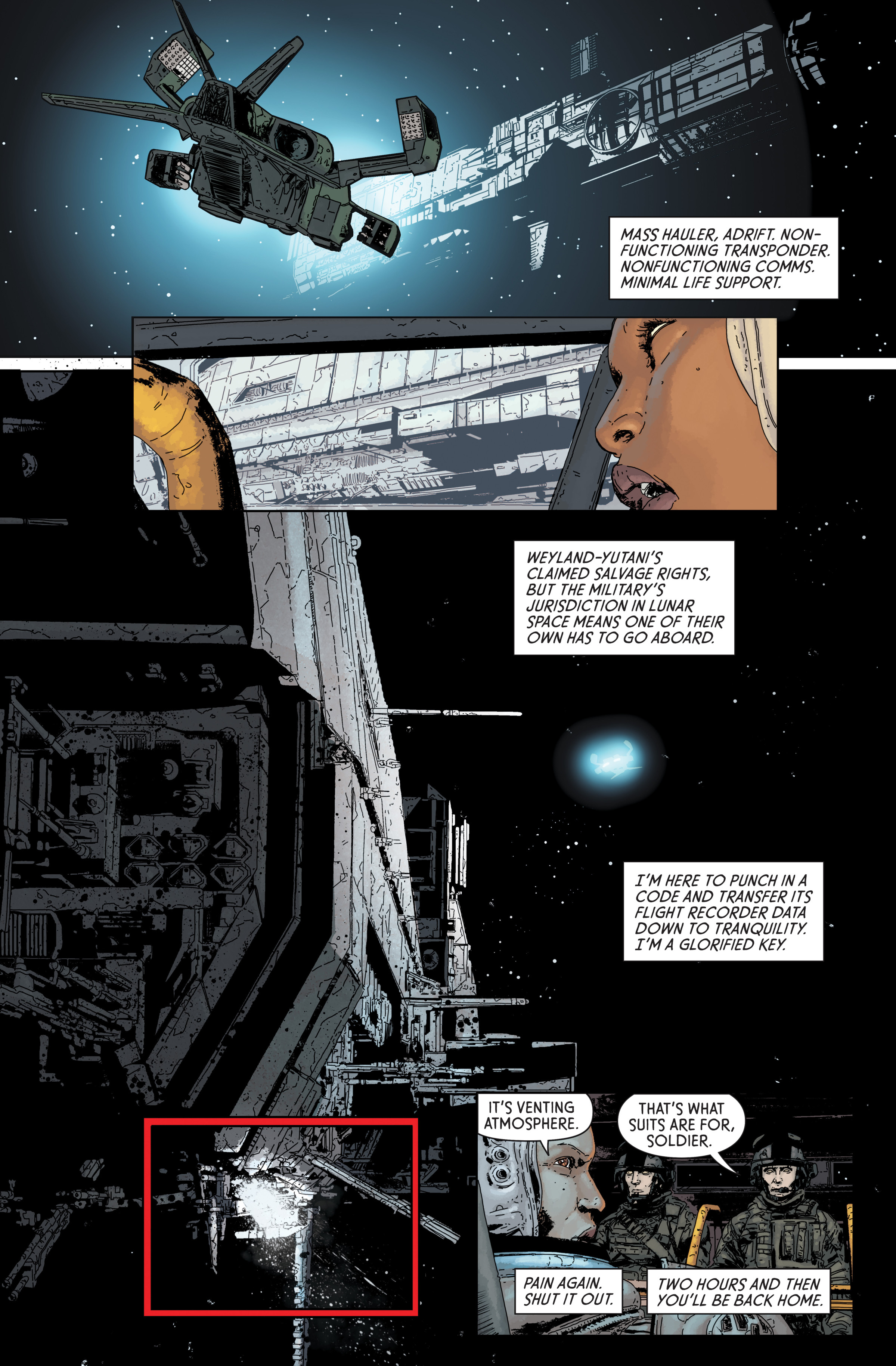 Read online Aliens: Defiance Library Edition comic -  Issue # TPB (Part 1) - 9