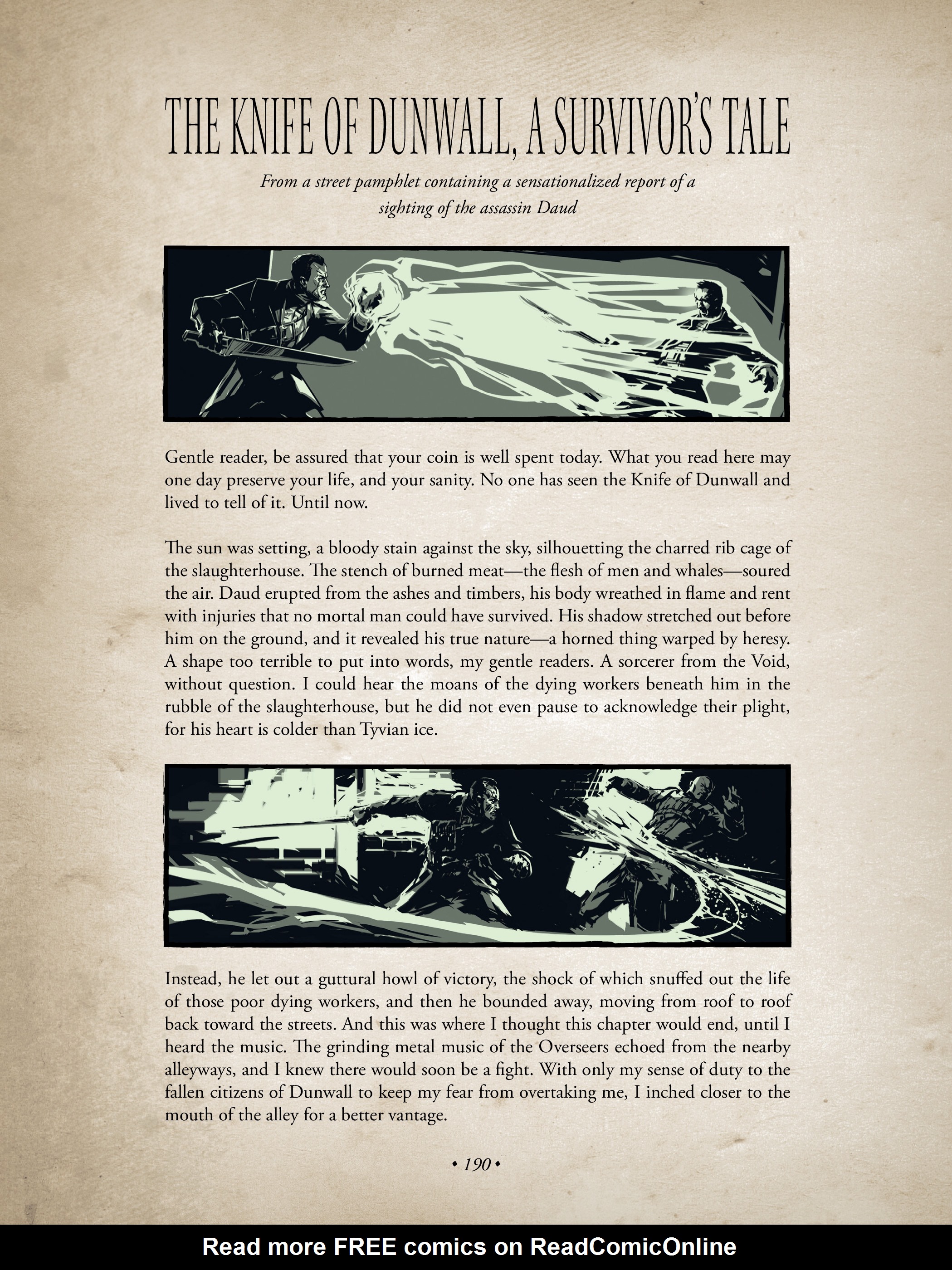 Read online Dishonored: The Dunwall Archives comic -  Issue # TPB (Part 2) - 64