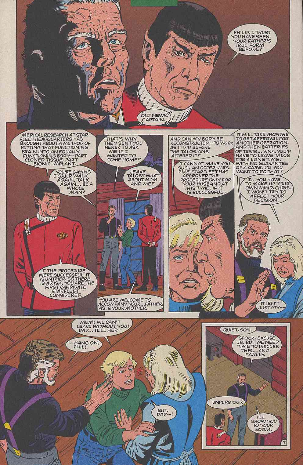 Read online Star Trek (1989) comic -  Issue #61 - 8