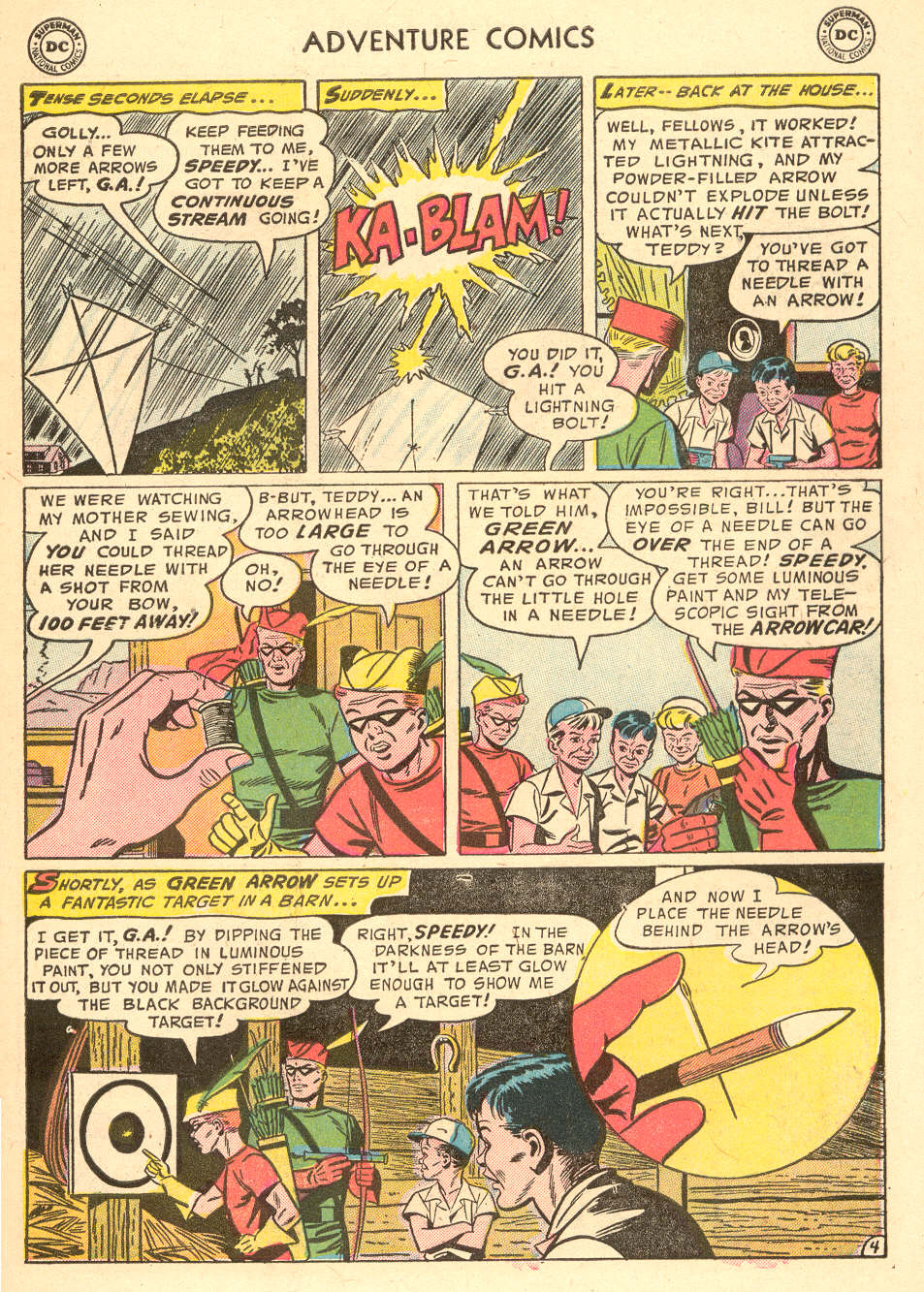 Read online Adventure Comics (1938) comic -  Issue #212 - 31