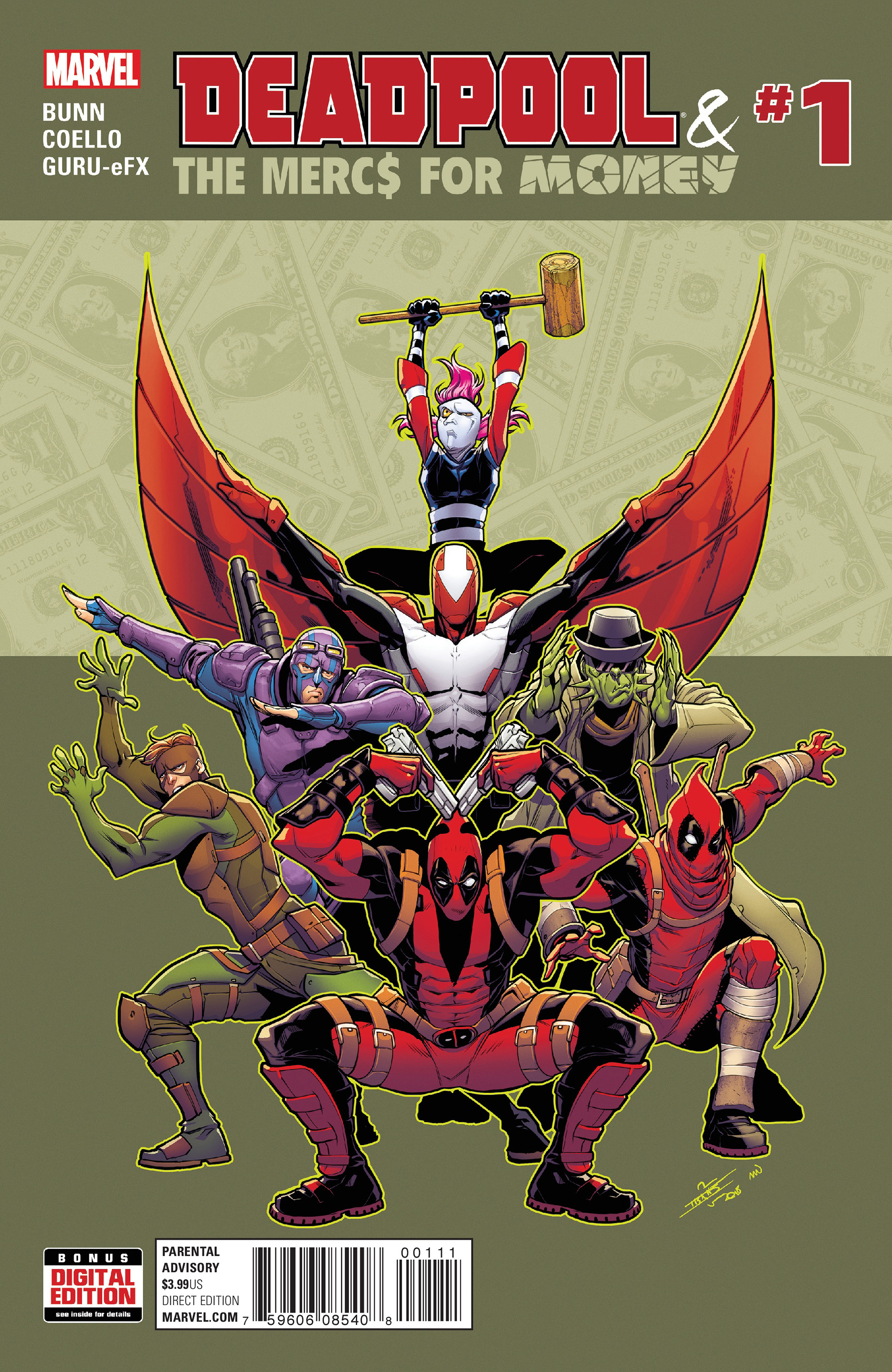 Read online Deadpool & the Mercs For Money [II] comic -  Issue #1 - 2