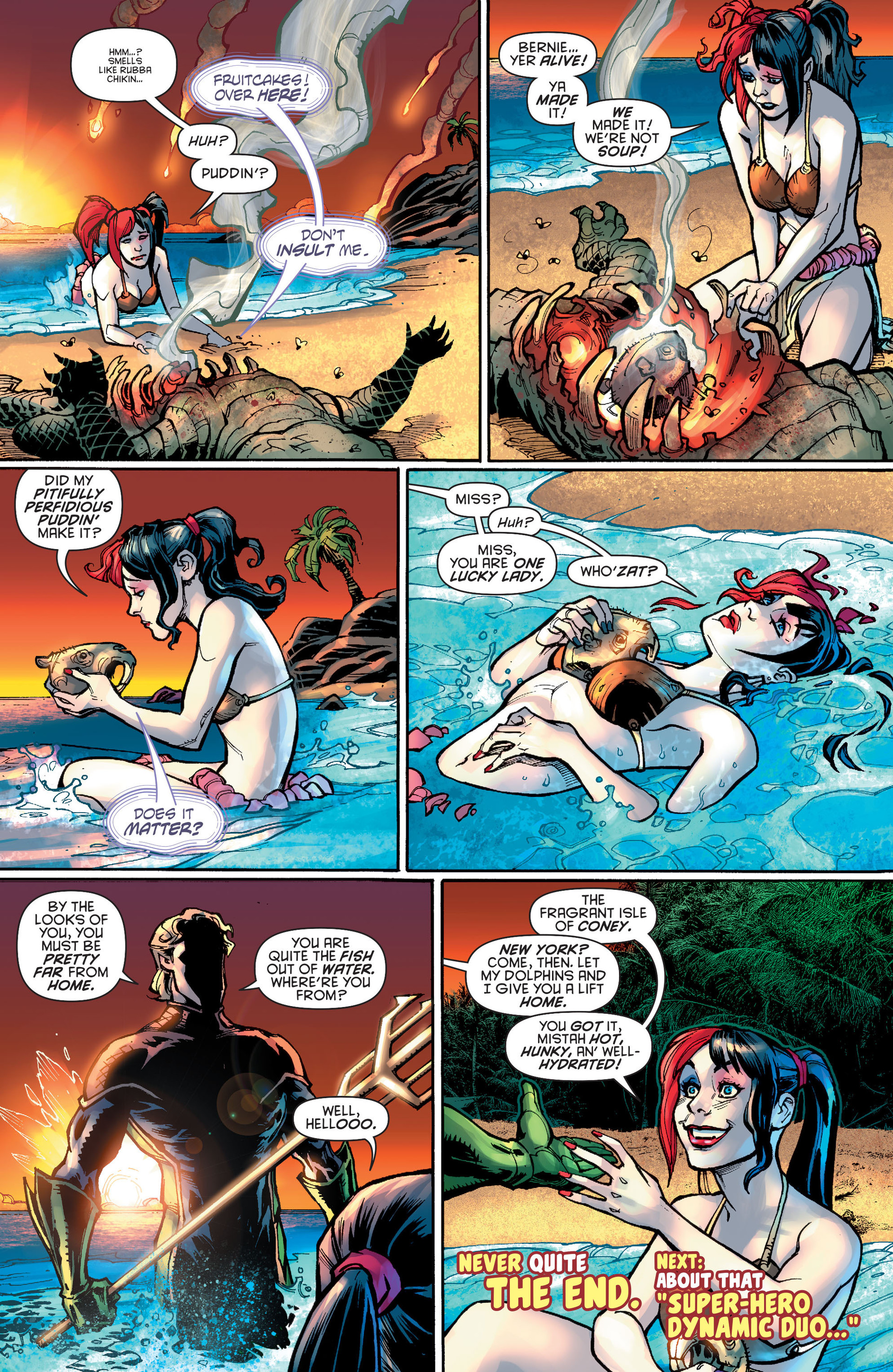 Read online Harley Quinn: Futures End comic -  Issue # Full - 21