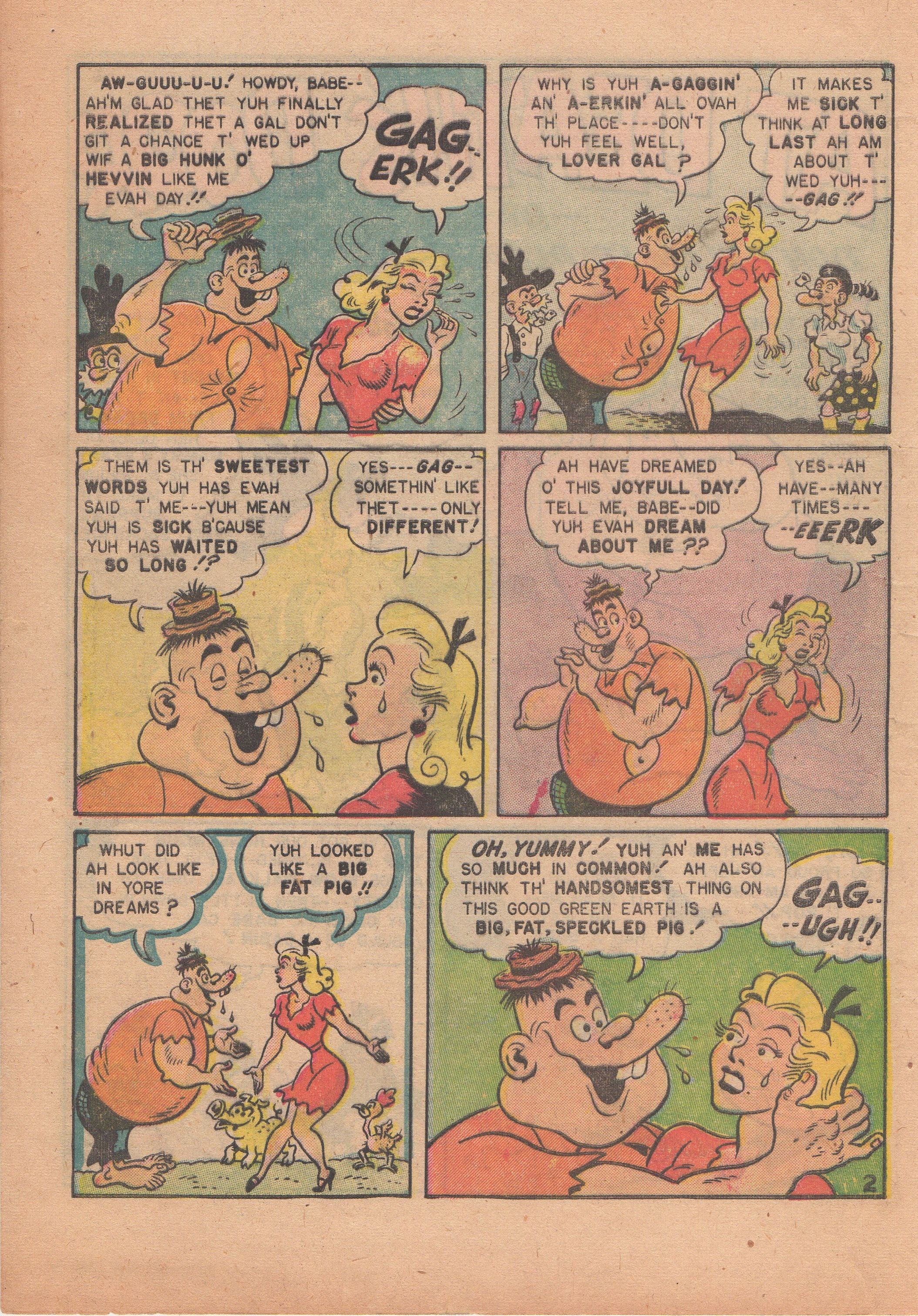 Read online Babe (1948) comic -  Issue #5 - 28