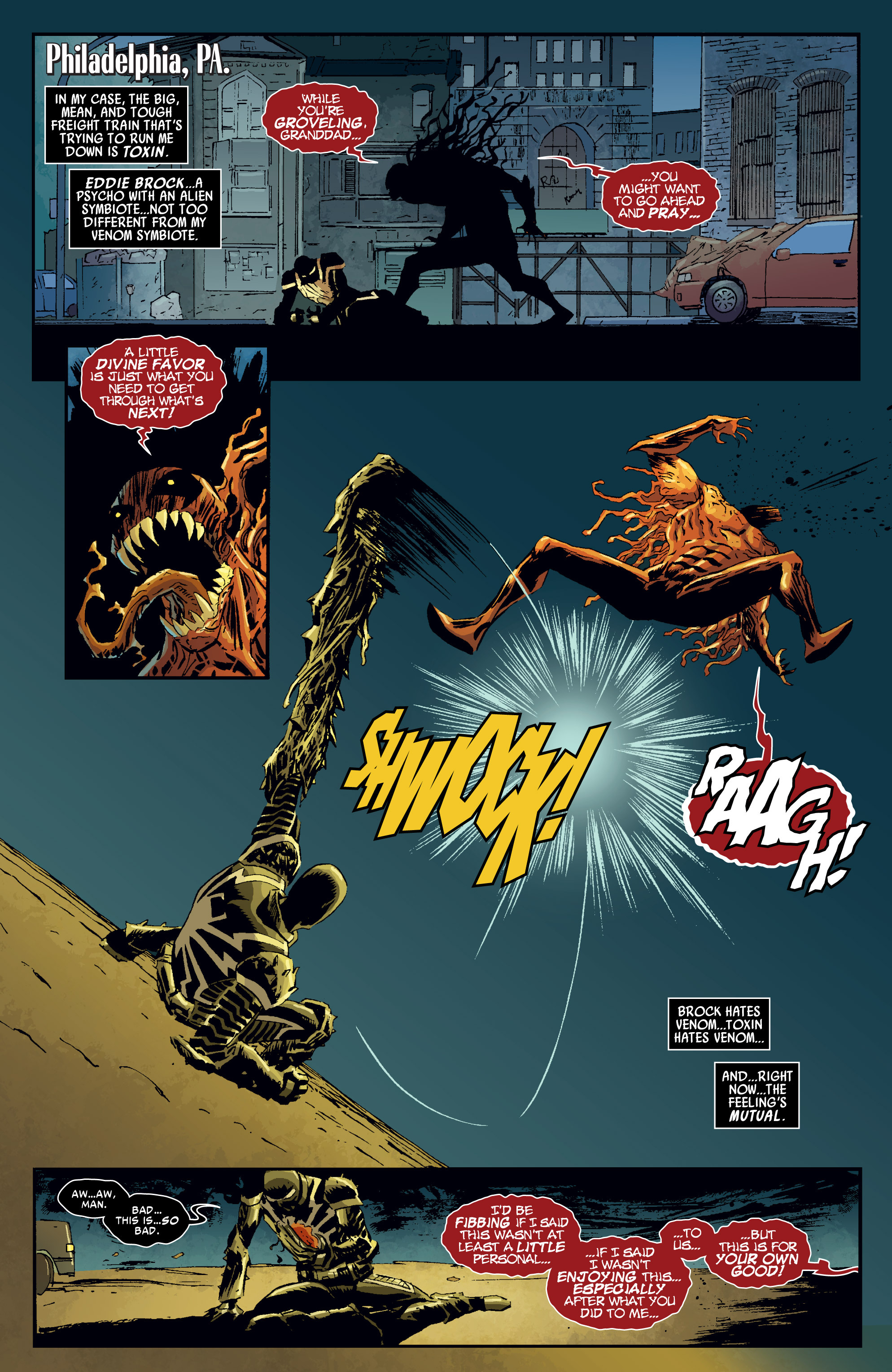 Read online Venom (2011) comic -  Issue #34 - 4