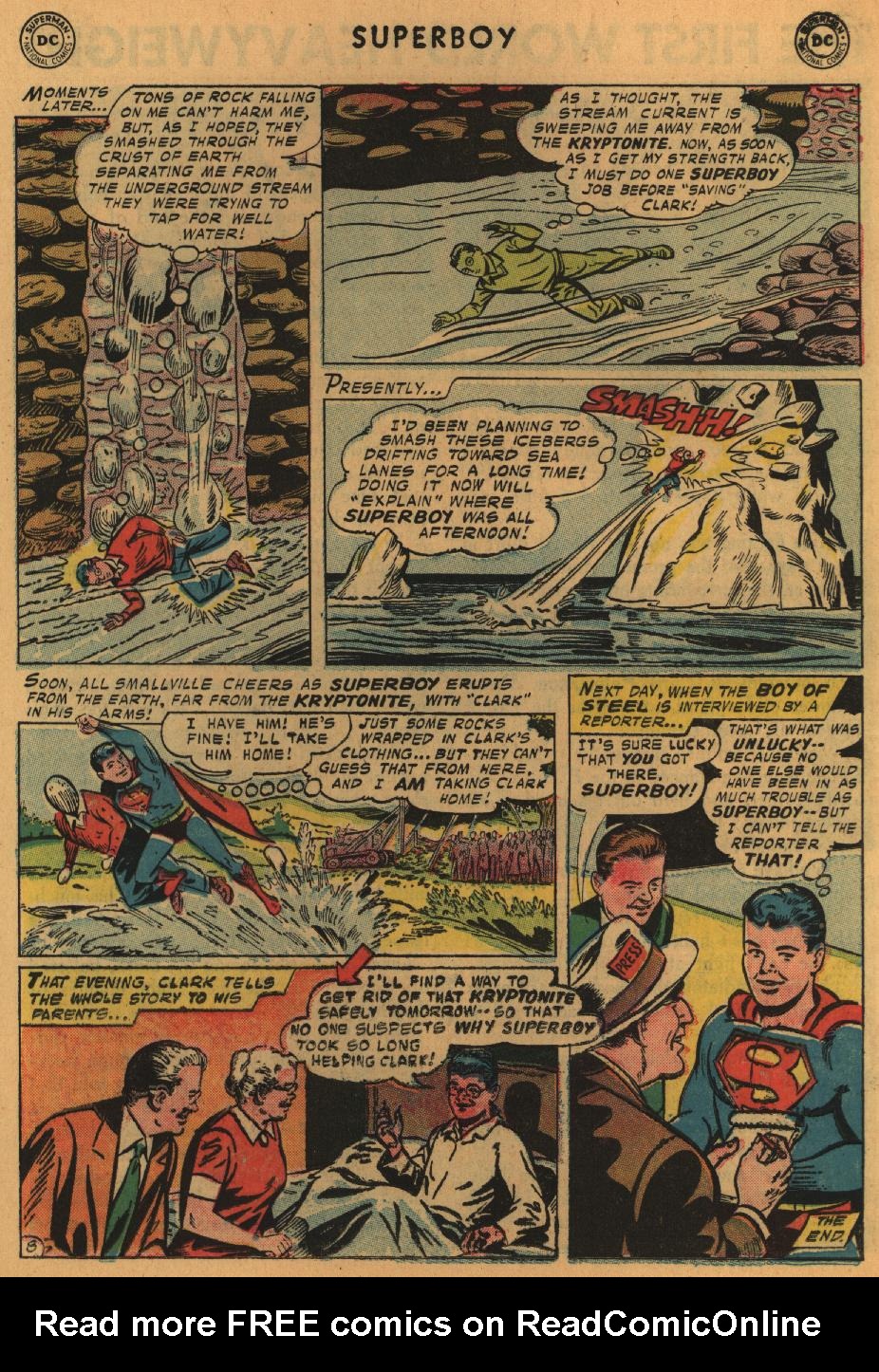Read online Superboy (1949) comic -  Issue #61 - 19