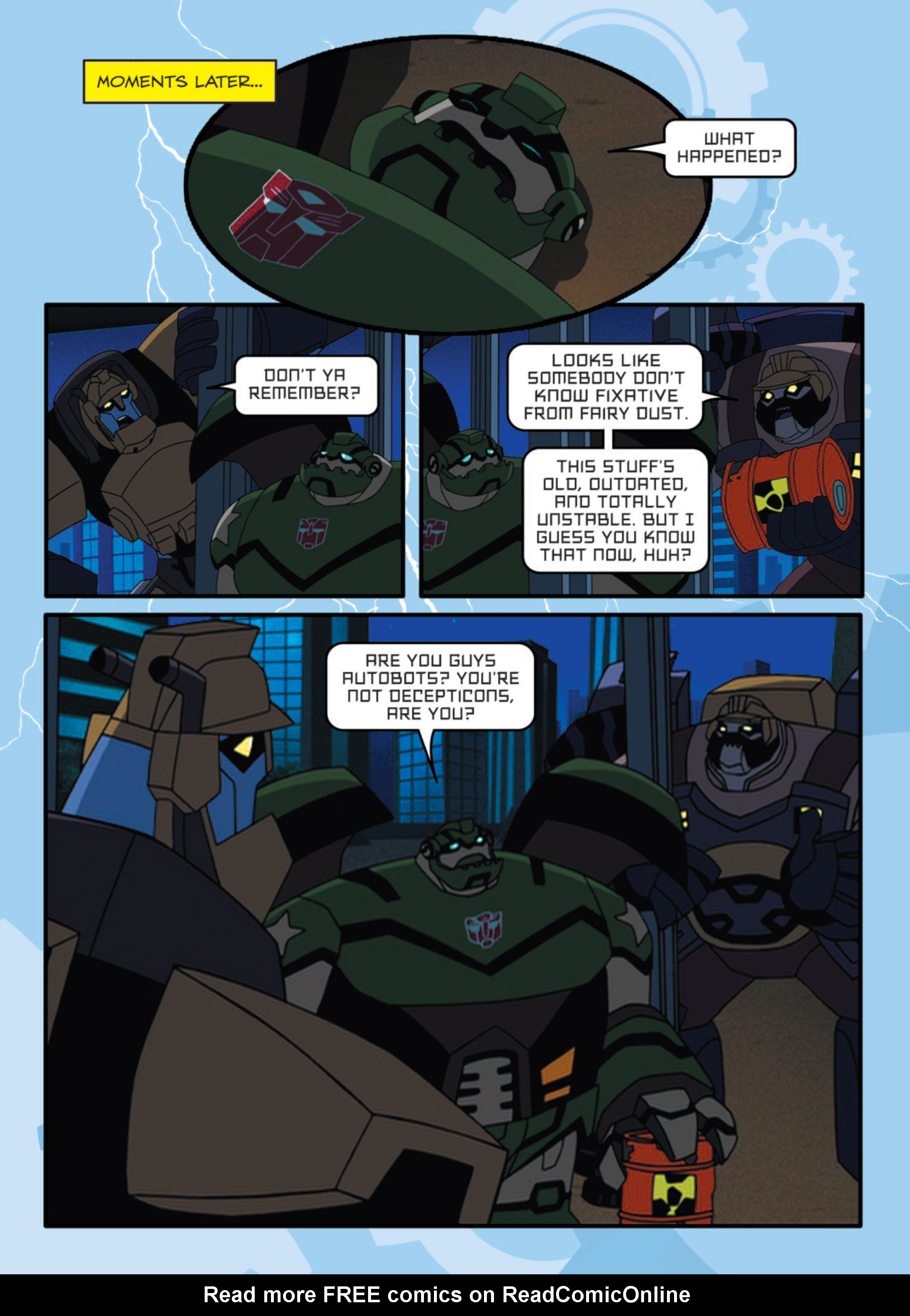 Read online Transformers Animated comic -  Issue #10 - 26