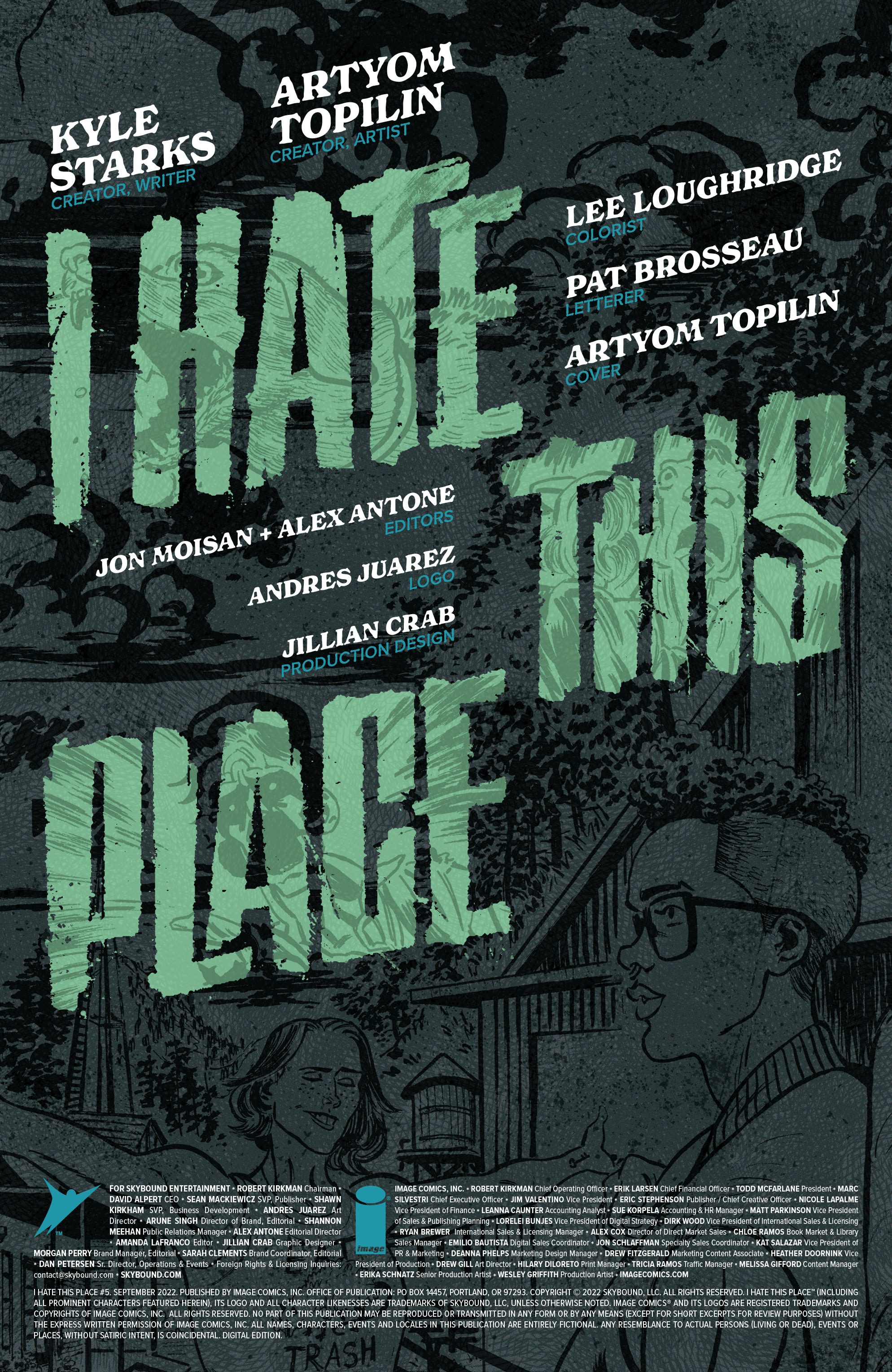 Read online I Hate This Place comic -  Issue #5 - 2