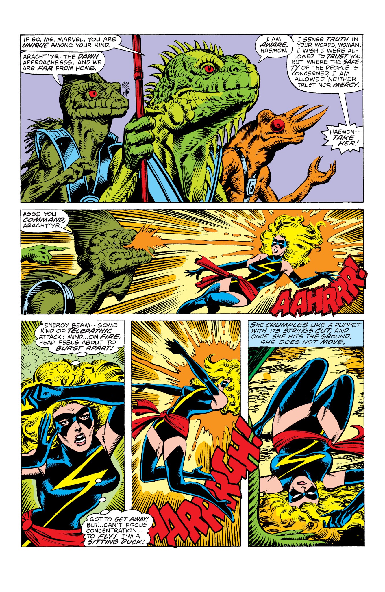 Read online Marvel Masterworks: Ms. Marvel comic -  Issue # TPB 2 - 113