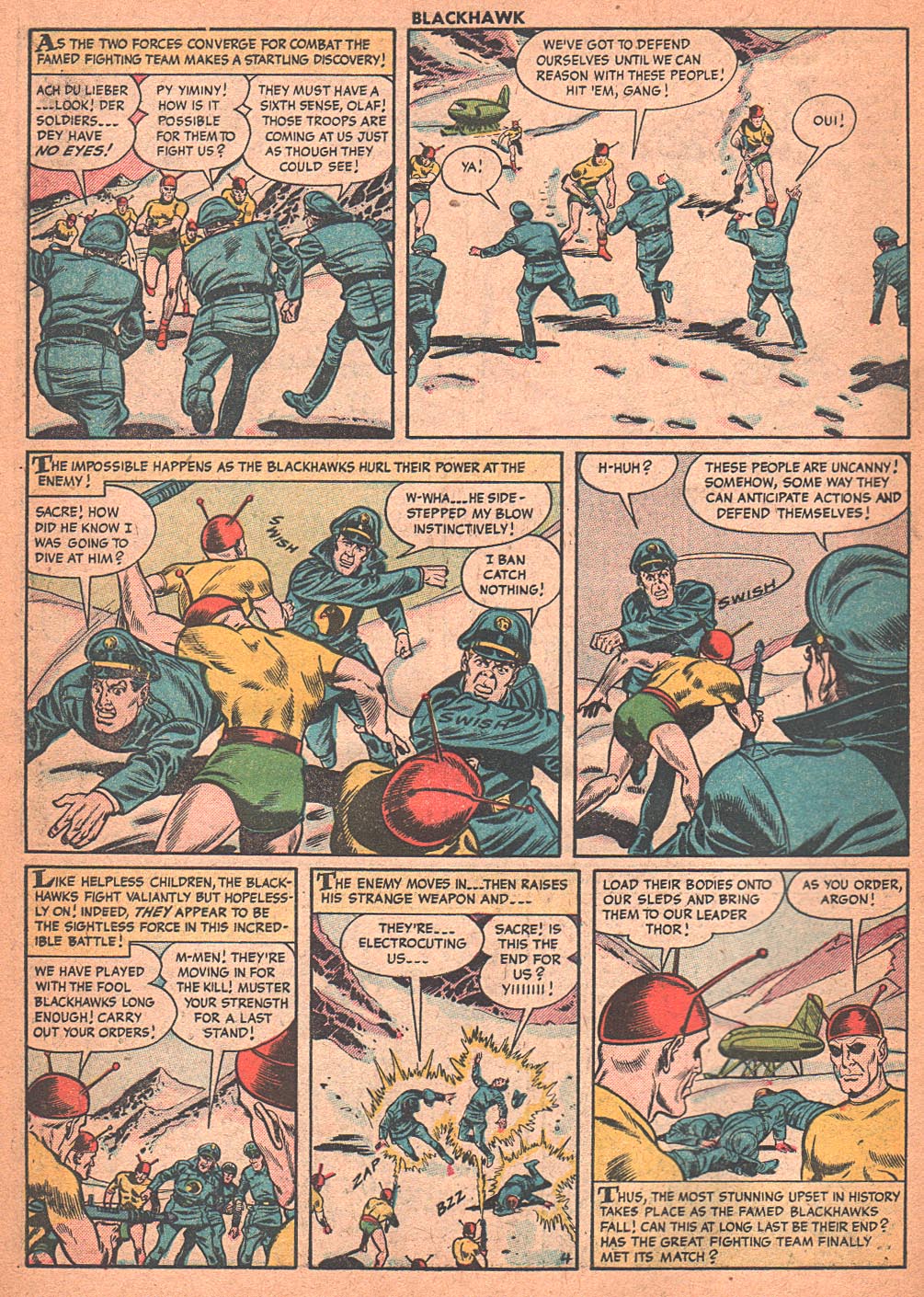Read online Blackhawk (1957) comic -  Issue #89 - 6