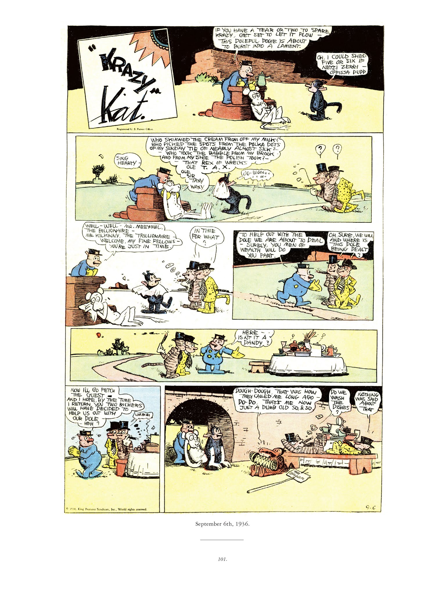 Read online Krazy & Ignatz comic -  Issue # TPB 9 - 99