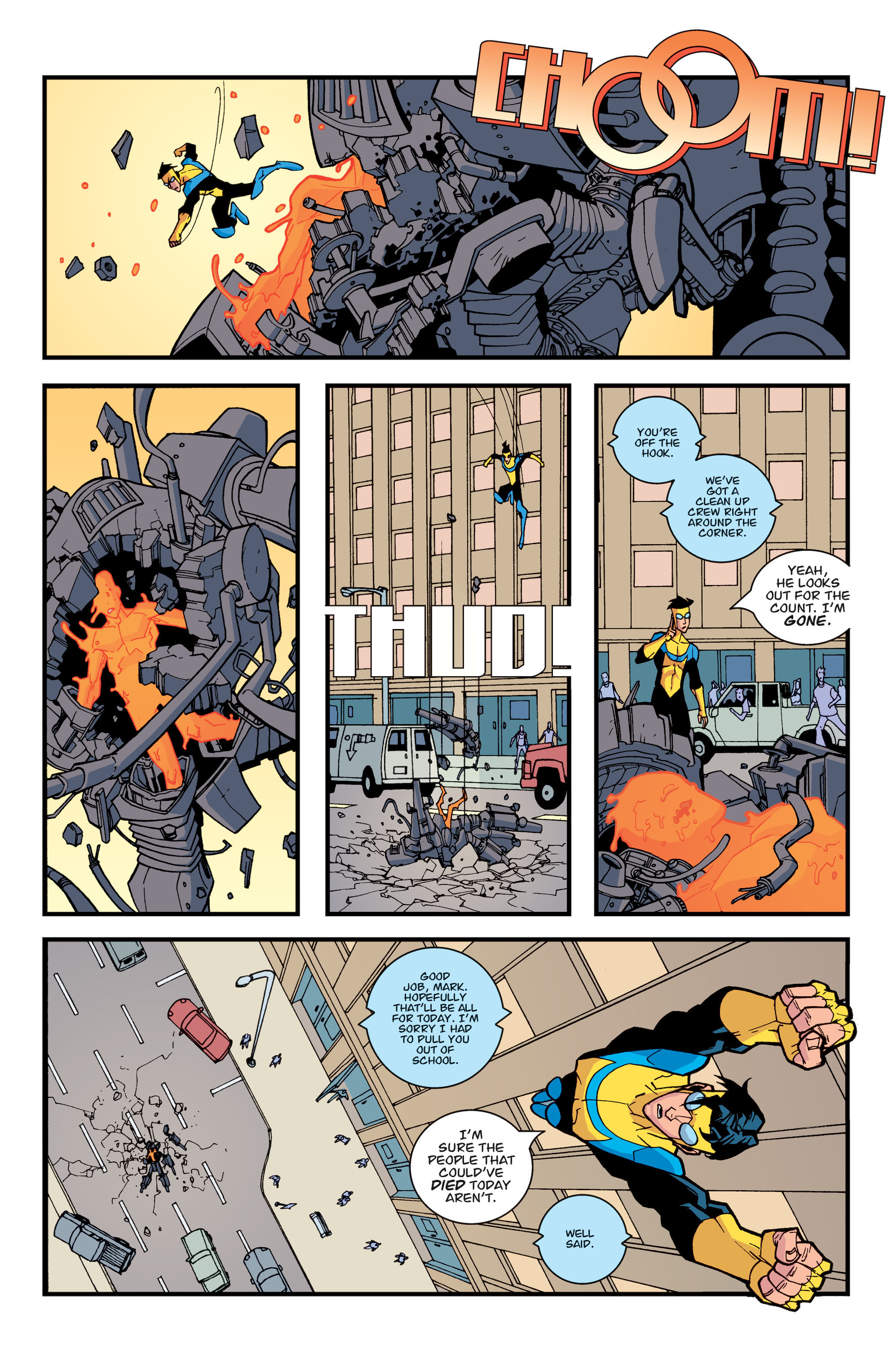 Read online Invincible comic -  Issue # _TPB 4 - Head of The Class - 57