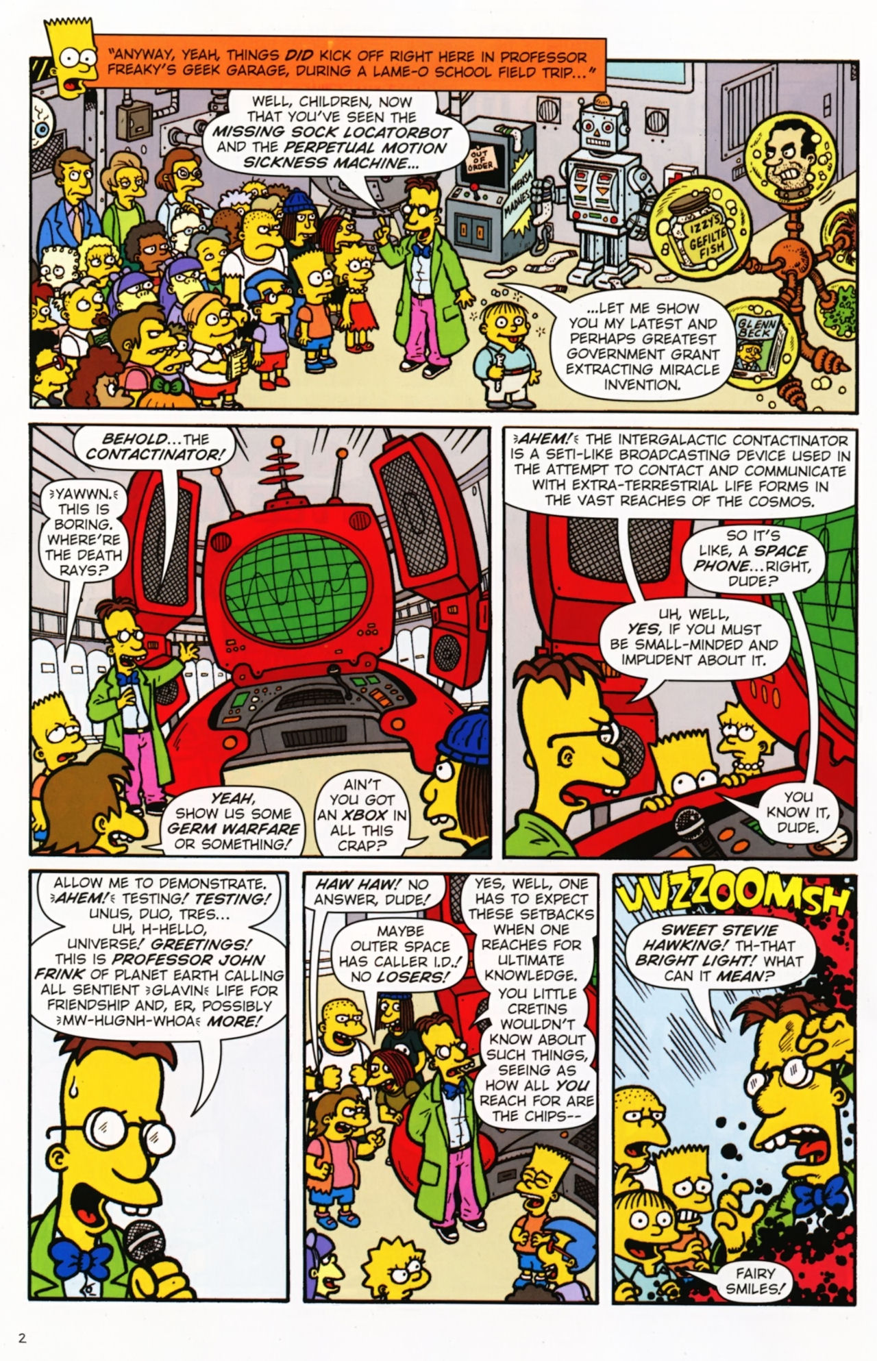 Read online Treehouse of Horror comic -  Issue #16 - 5