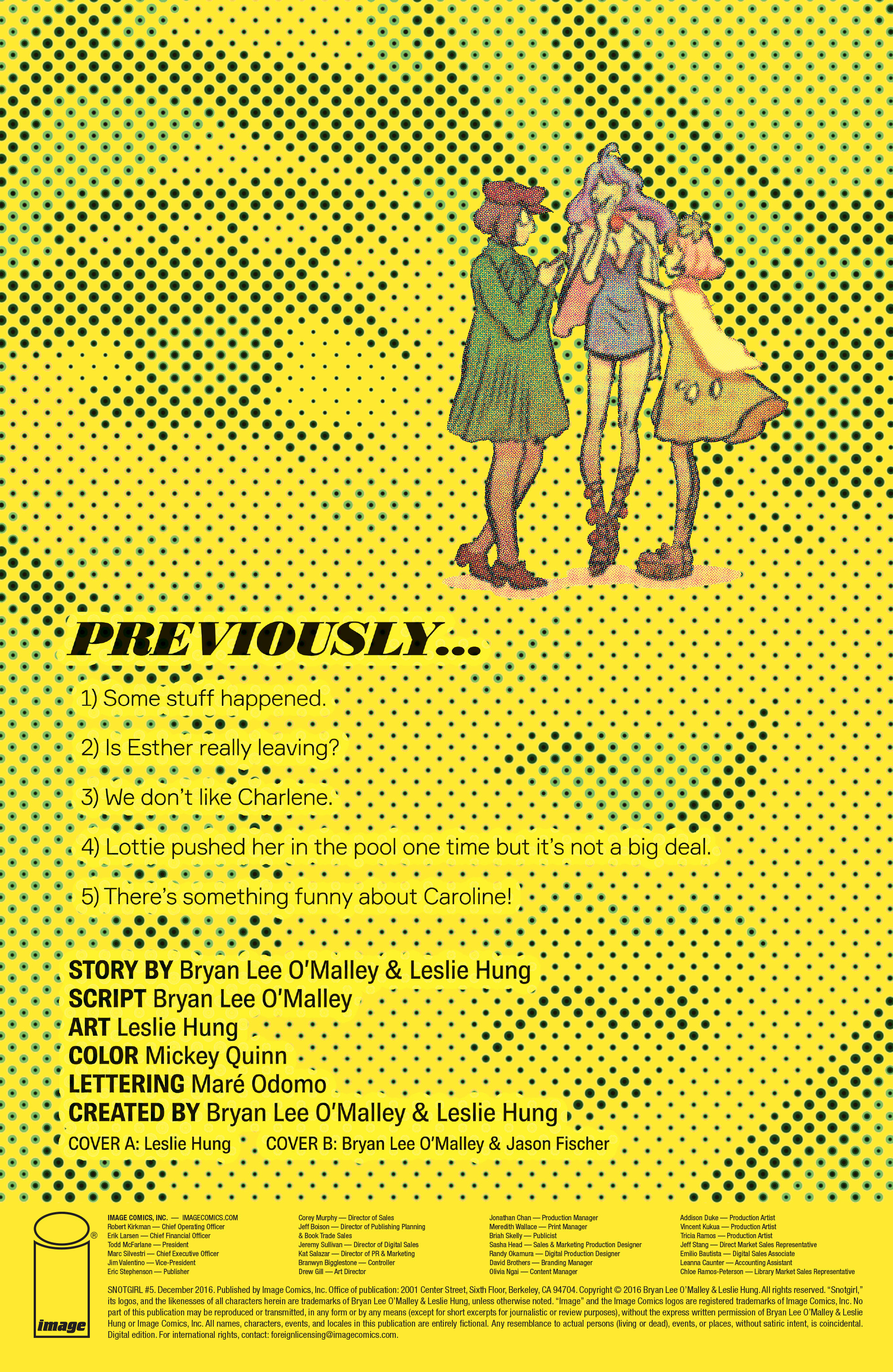 Read online Snotgirl comic -  Issue #5 - 2