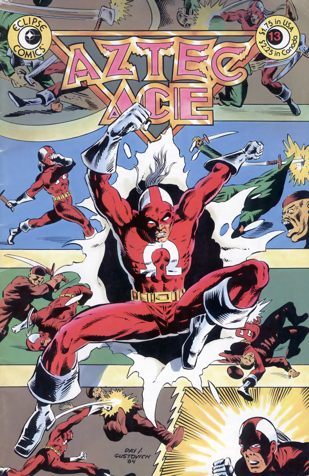 Read online Aztec Ace comic -  Issue #13 - 1