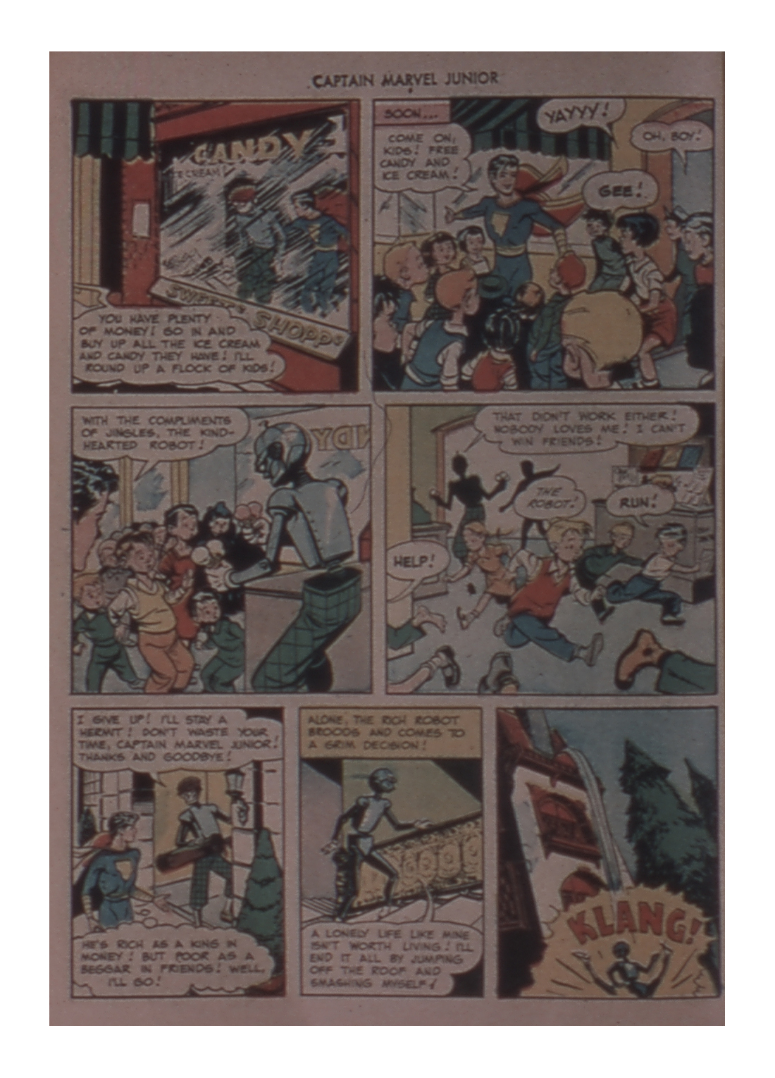 Read online Captain Marvel, Jr. comic -  Issue #73 - 10