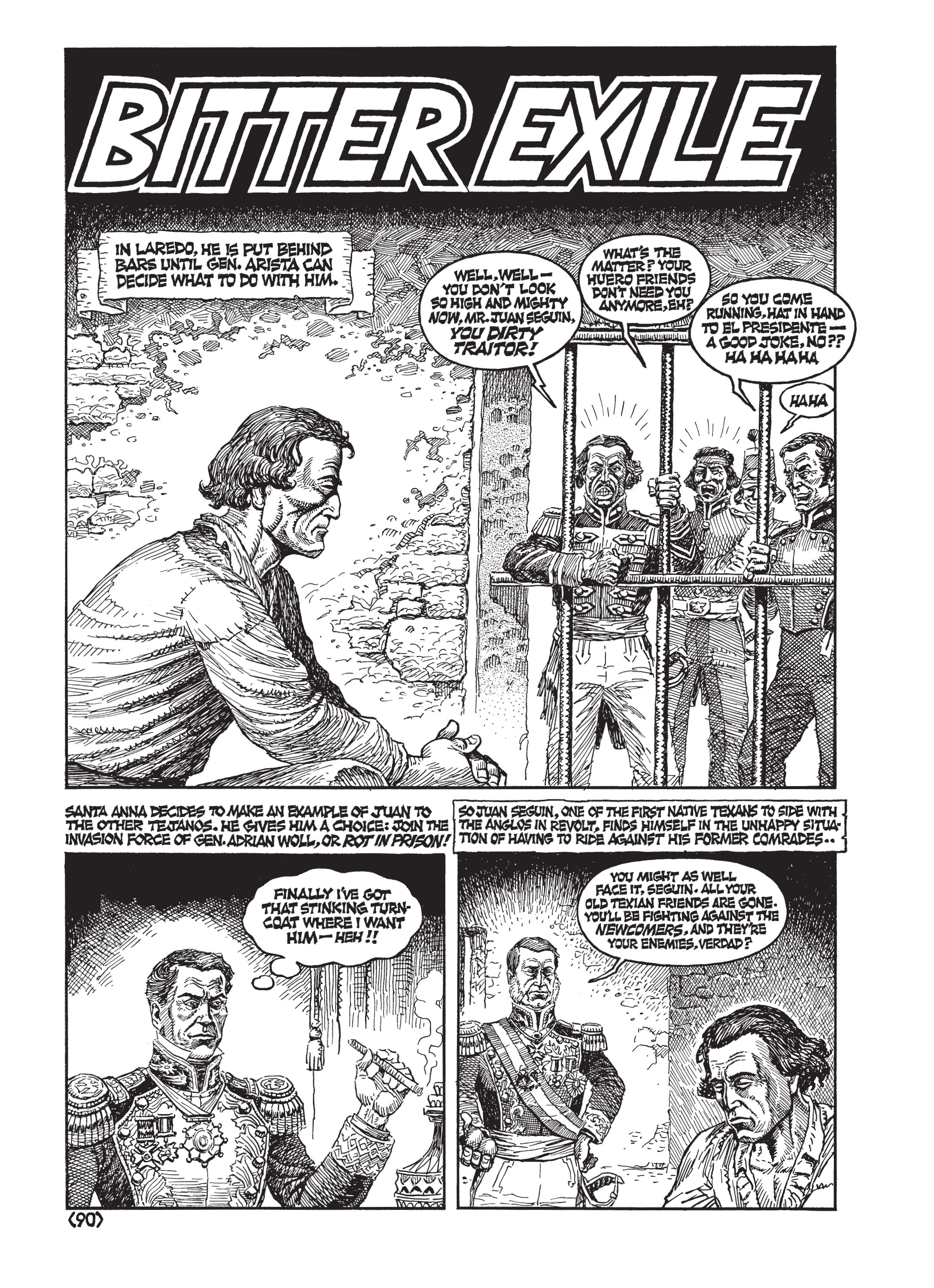 Read online Jack Jackson's American History: Los Tejanos and Lost Cause comic -  Issue # TPB (Part 1) - 93