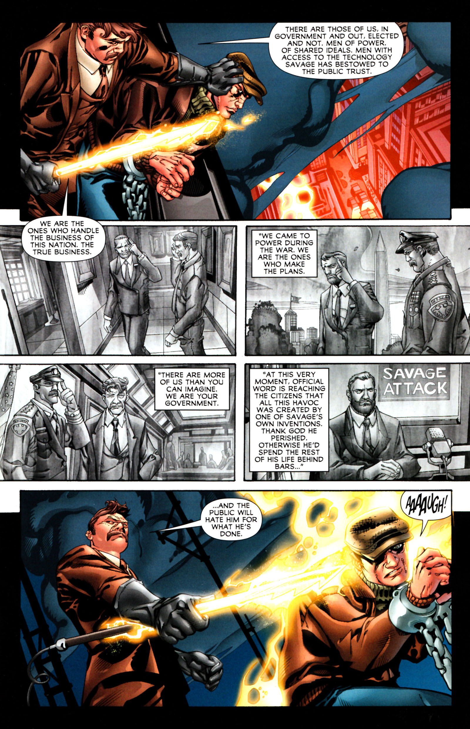 Read online Doc Savage (2010) comic -  Issue #4 - 8