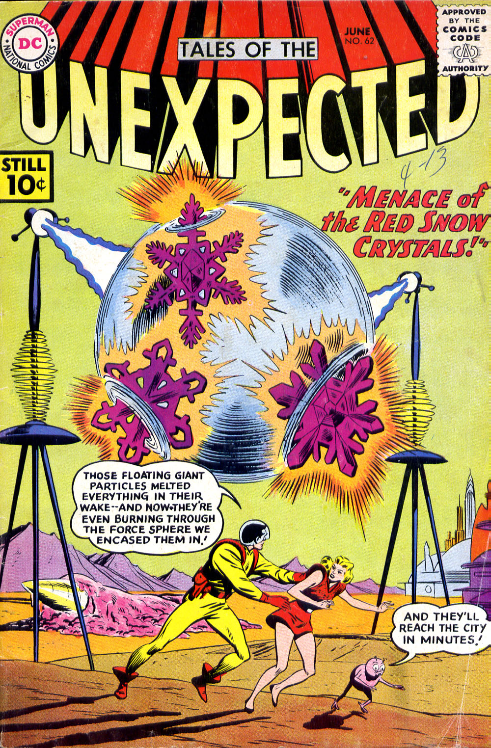 Read online Tales of the Unexpected comic -  Issue #62 - 1