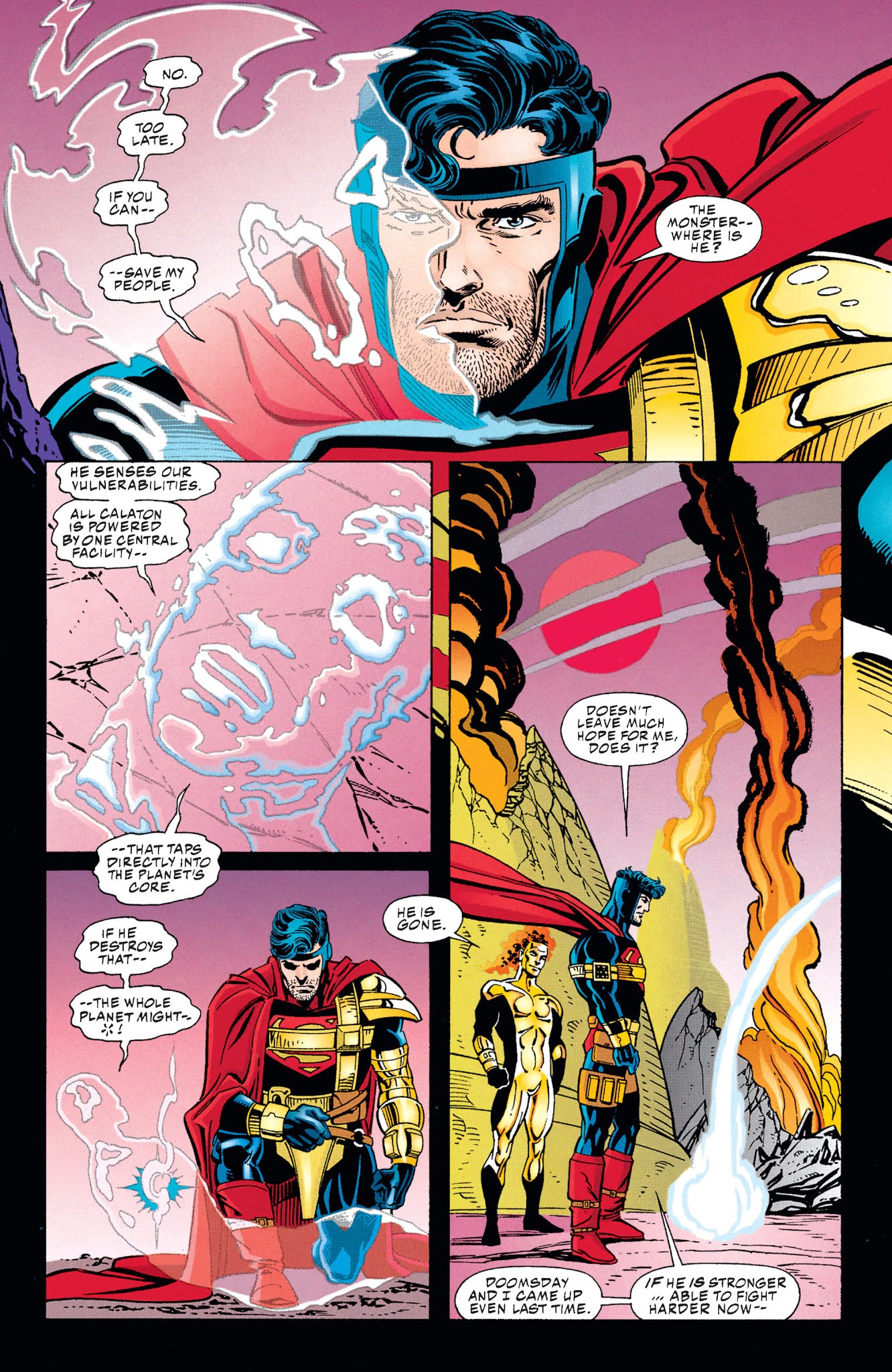 Read online Superman: Doomsday comic -  Issue # TPB - 107