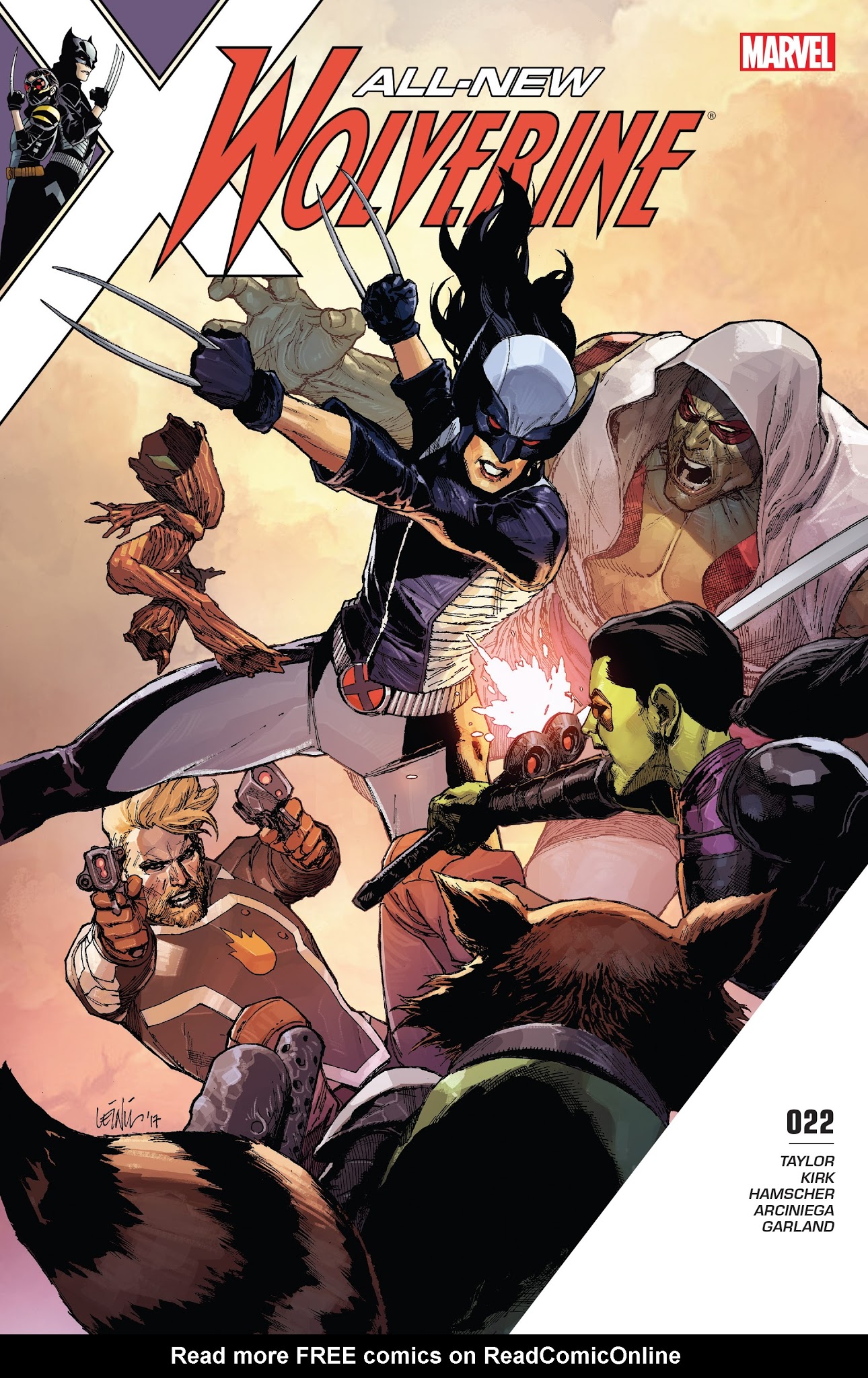 Read online All-New Wolverine (2016) comic -  Issue #22 - 1