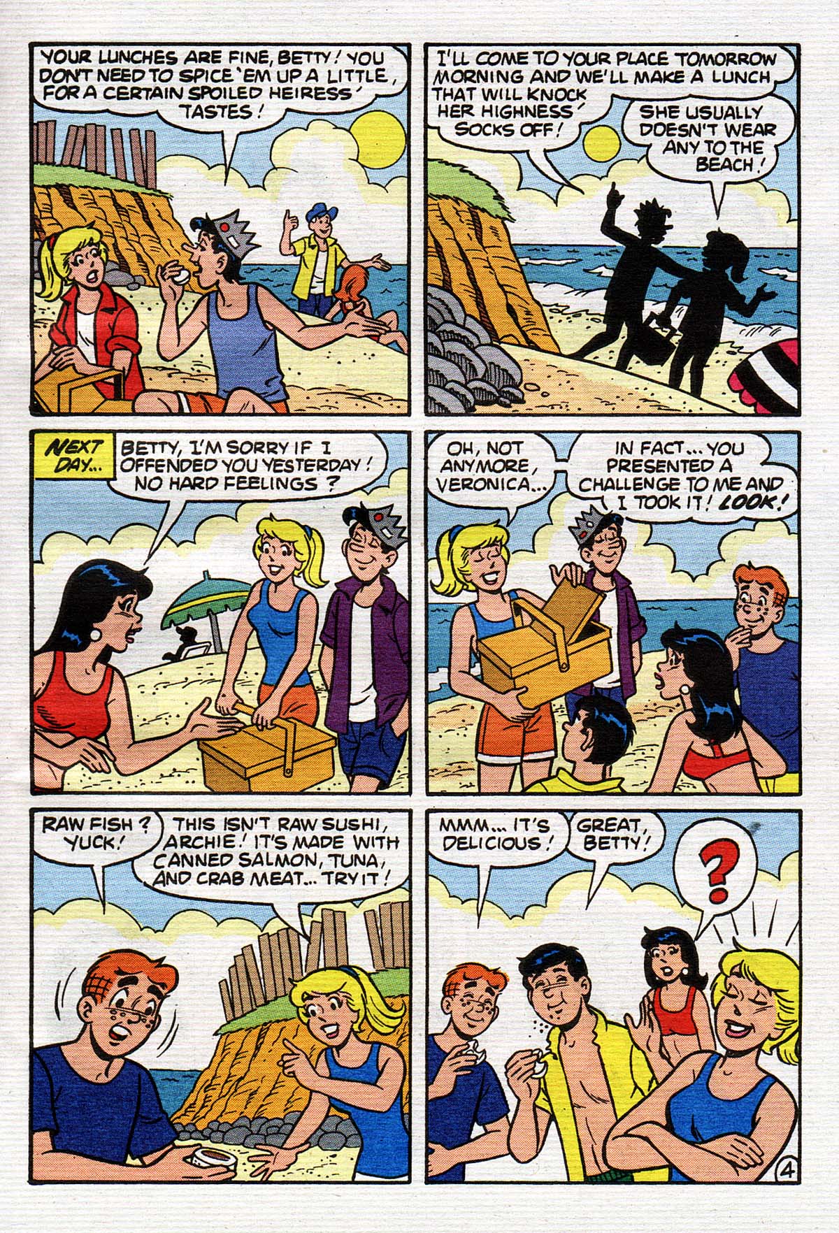 Read online Betty and Veronica Digest Magazine comic -  Issue #150 - 97