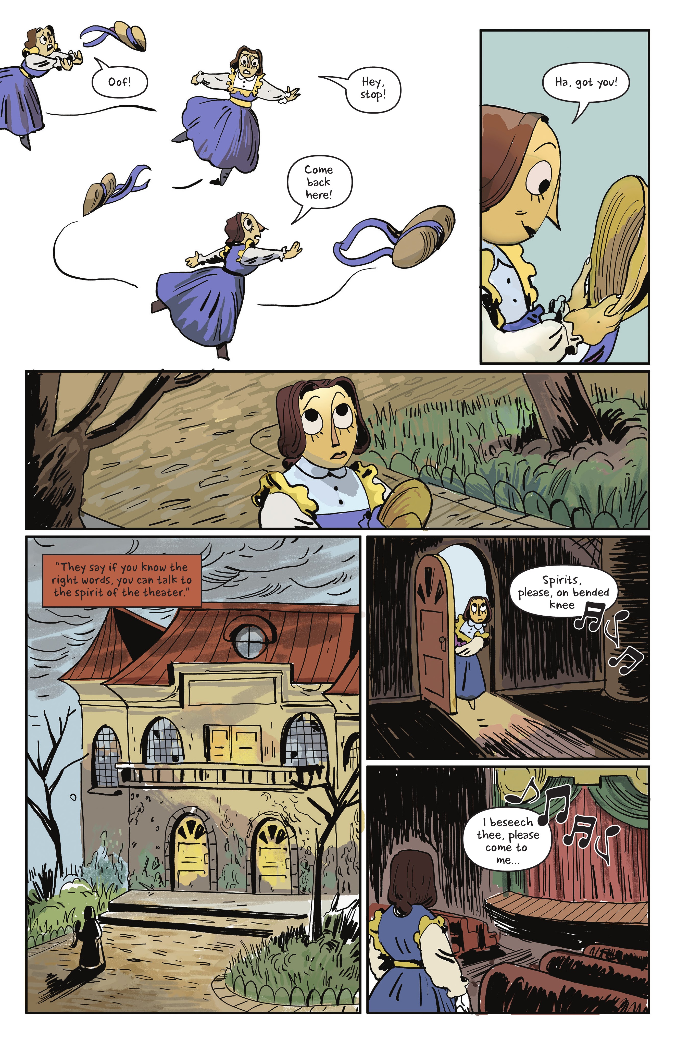Read online Over the Garden Wall: Soulful Symphonies comic -  Issue # TPB - 86