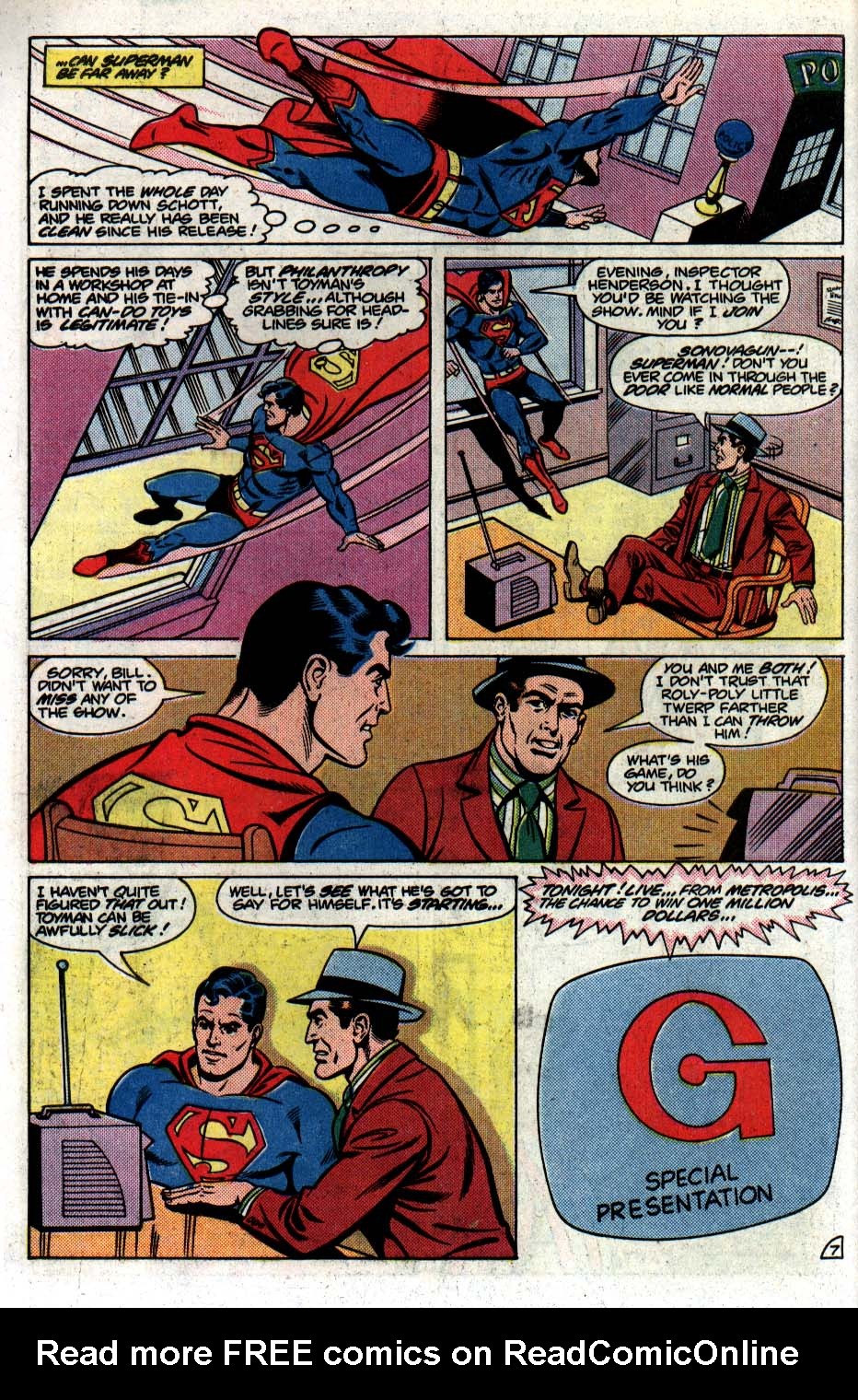 Read online Action Comics (1938) comic -  Issue #561 - 8