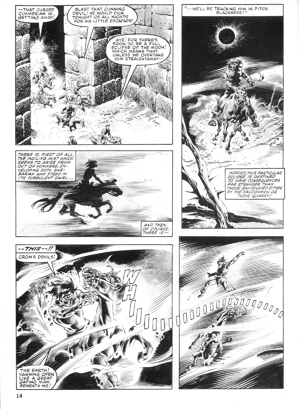 Read online The Savage Sword Of Conan comic -  Issue #93 - 14