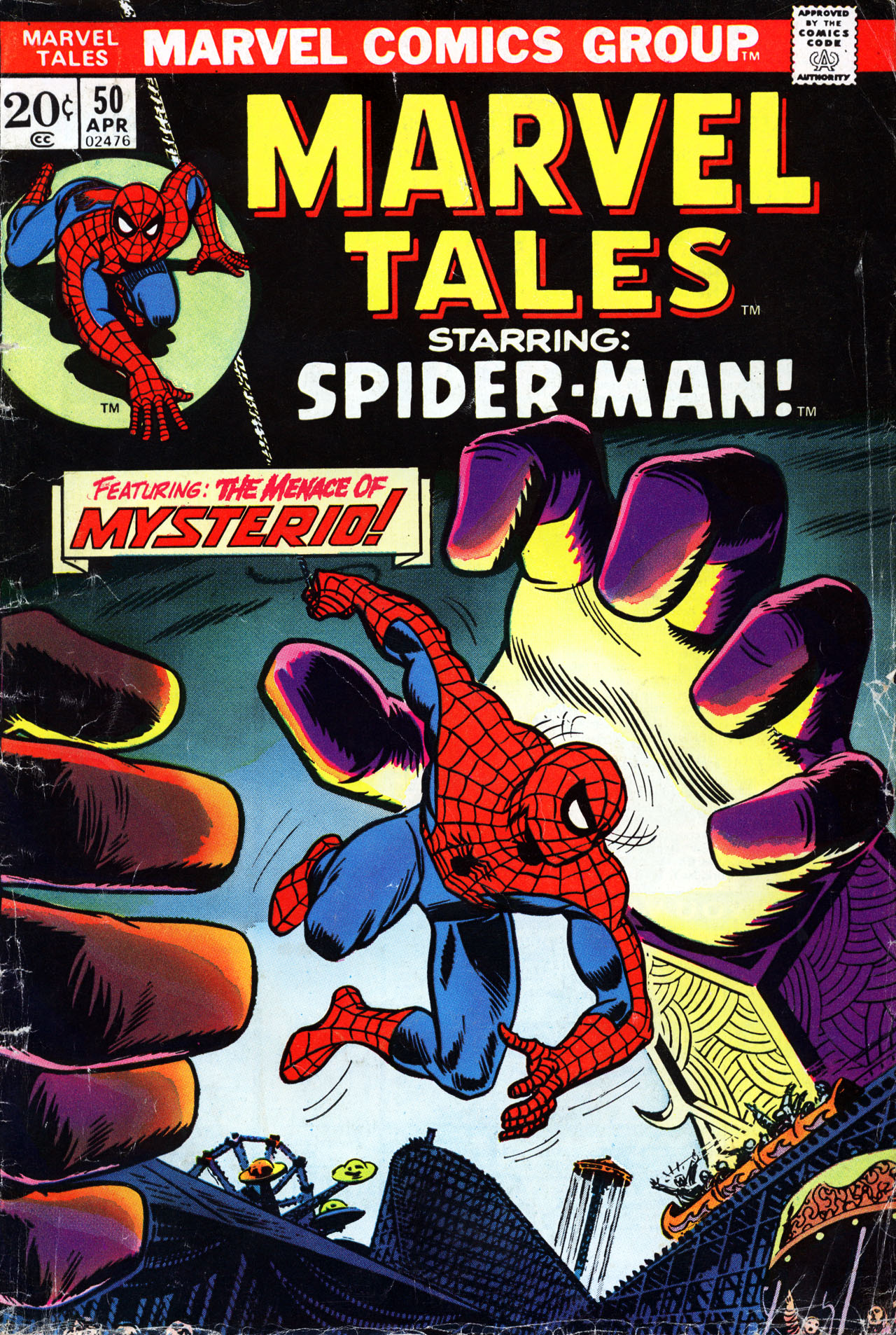 Read online Marvel Tales (1964) comic -  Issue #50 - 1