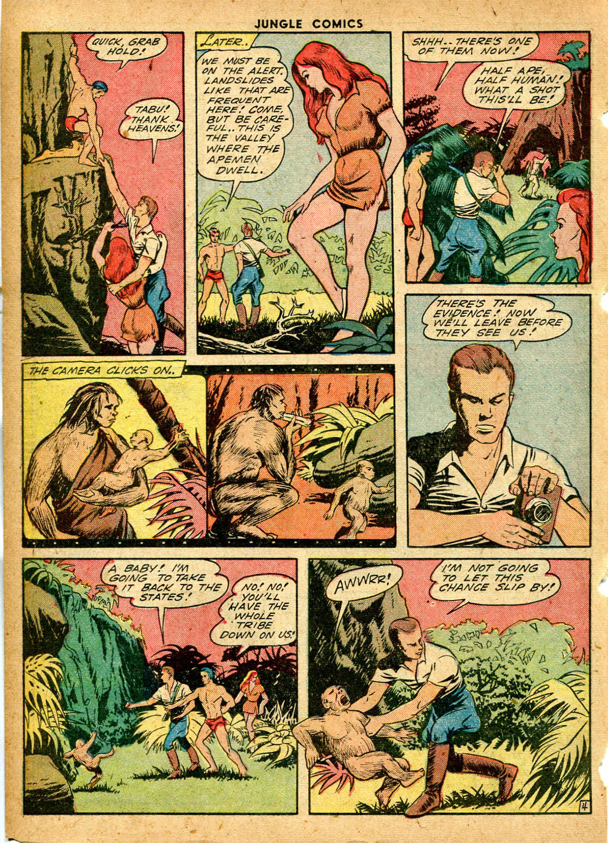 Read online Jungle Comics comic -  Issue #52 - 38