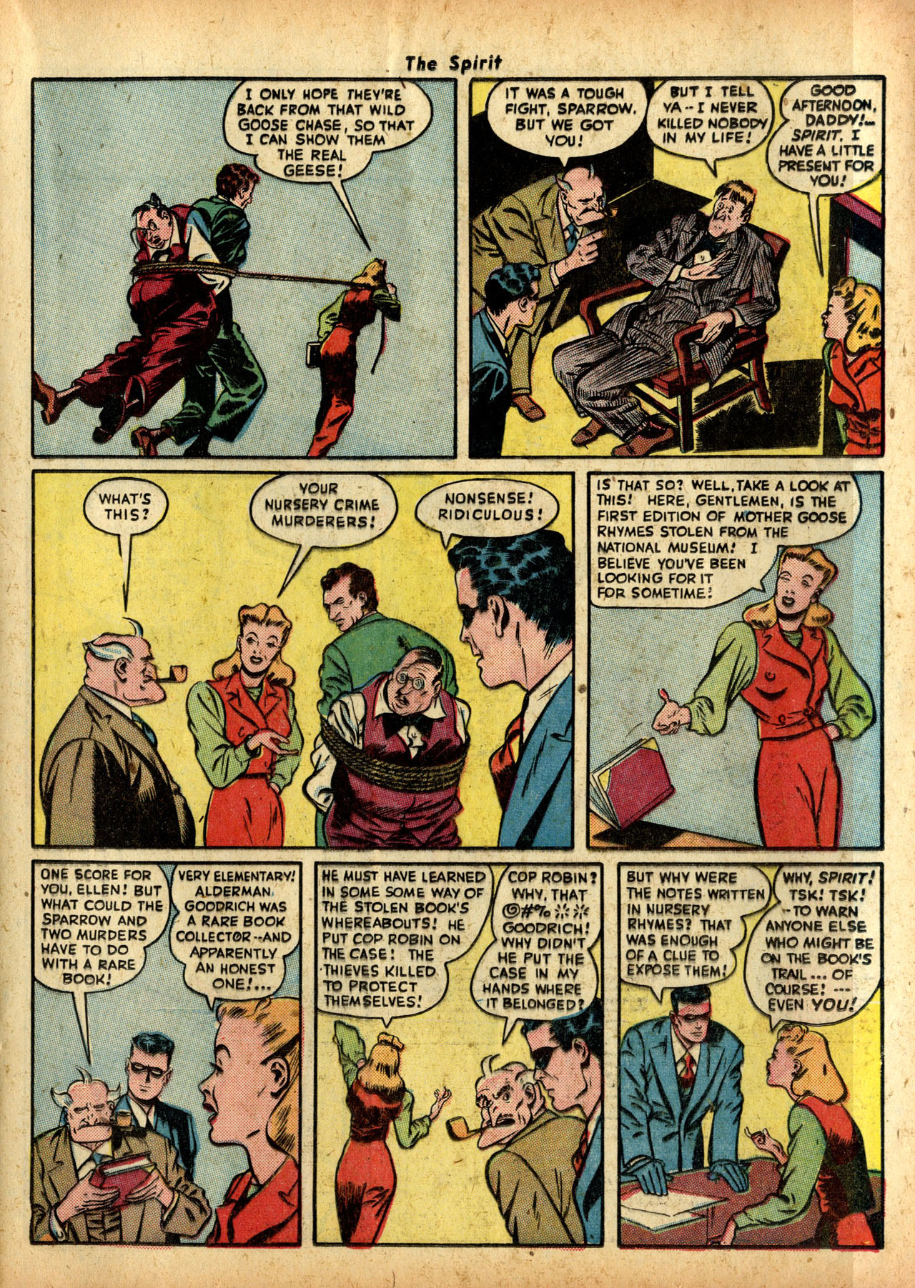 Read online The Spirit (1944) comic -  Issue #5 - 25