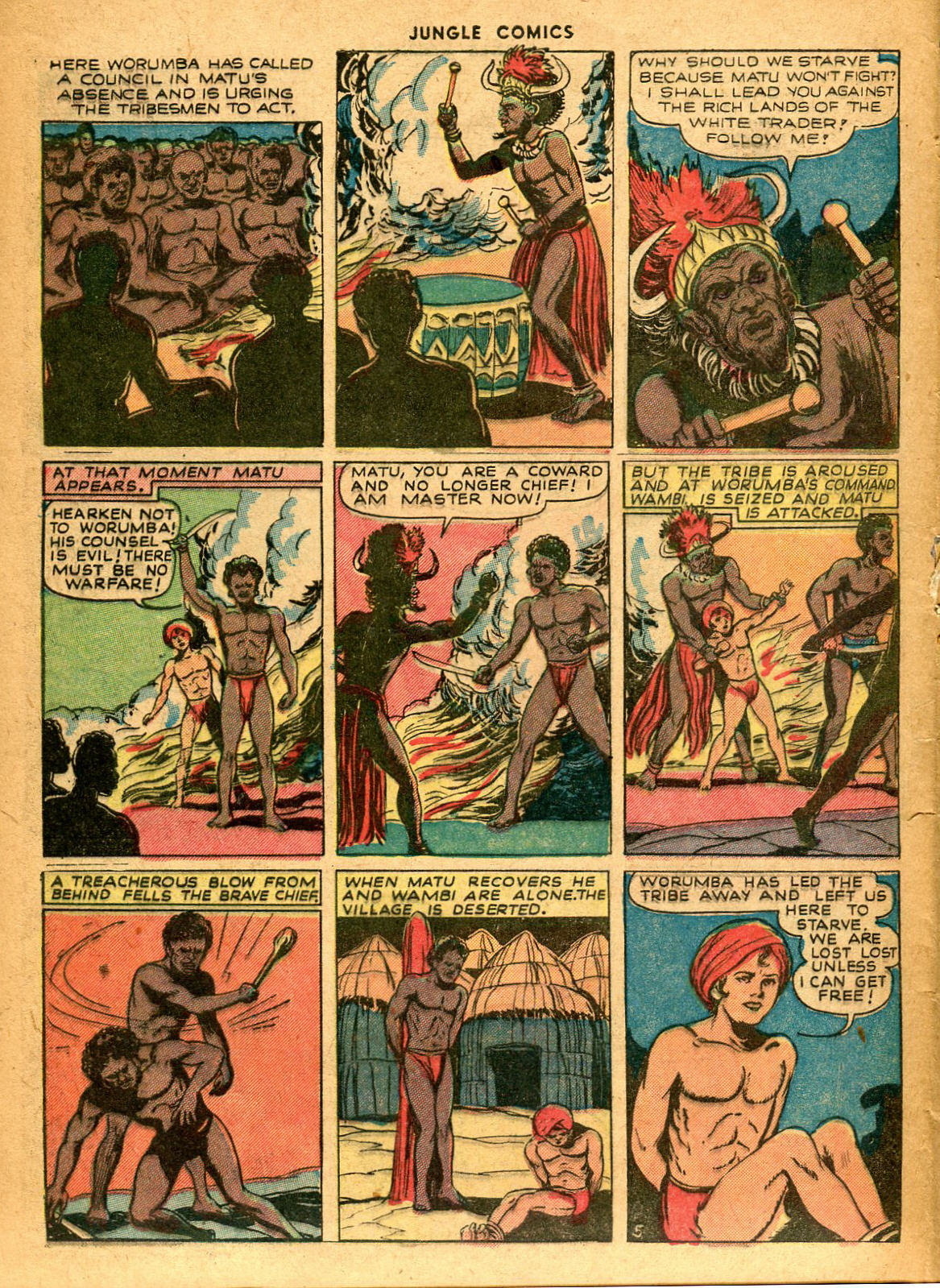 Read online Jungle Comics comic -  Issue #57 - 40