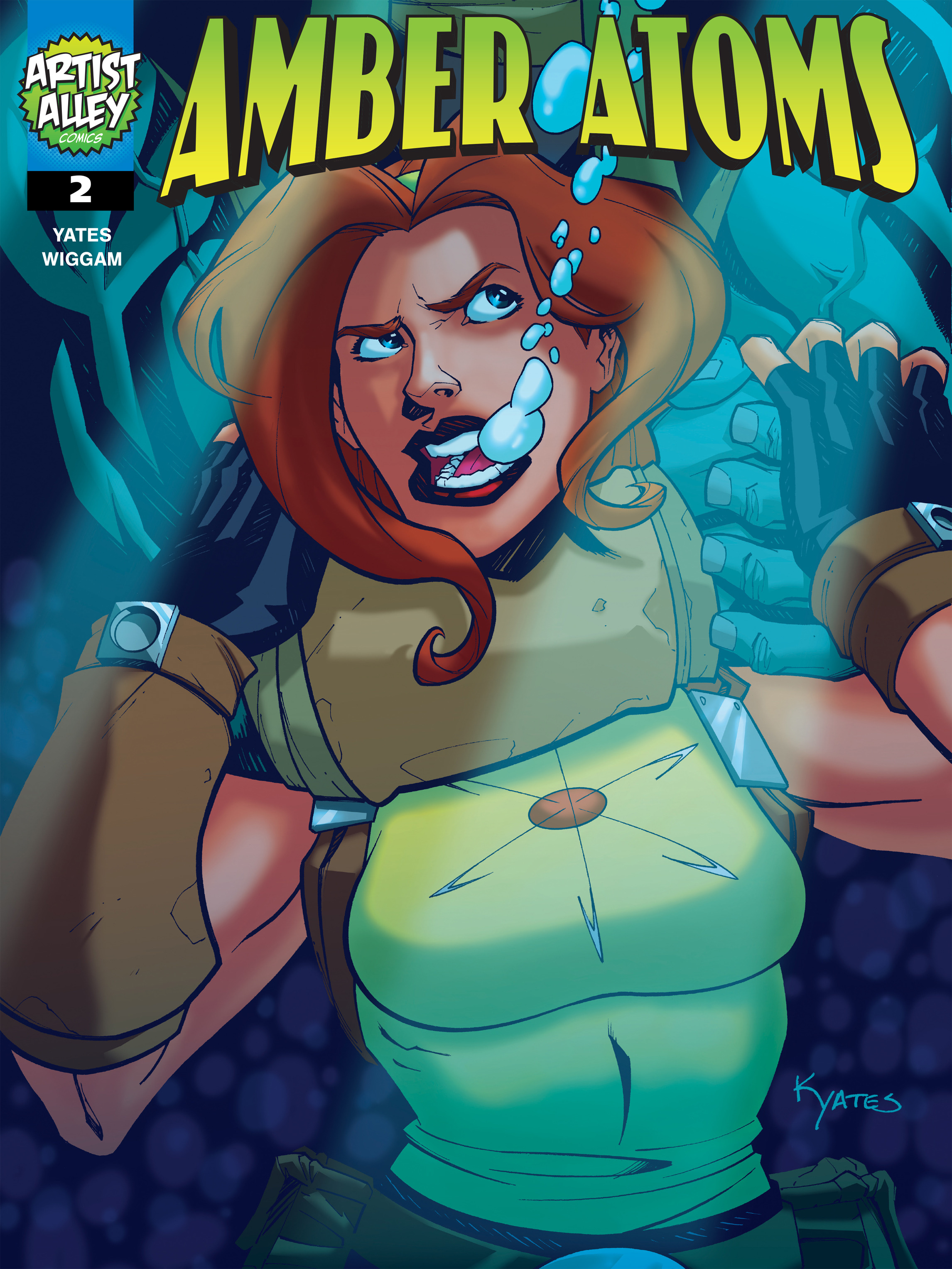 Read online Amber Atoms comic -  Issue #2 - 1