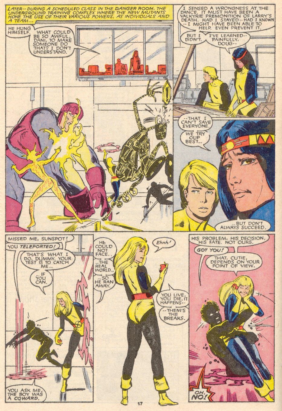 Read online The New Mutants comic -  Issue #45 - 18