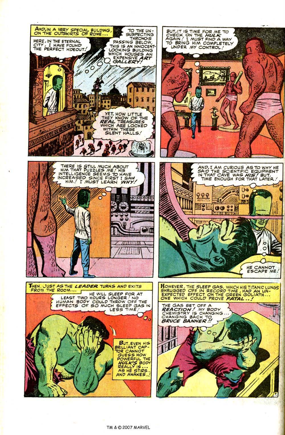 Read online The Incredible Hulk (1968) comic -  Issue # _Annual 1970 - 34