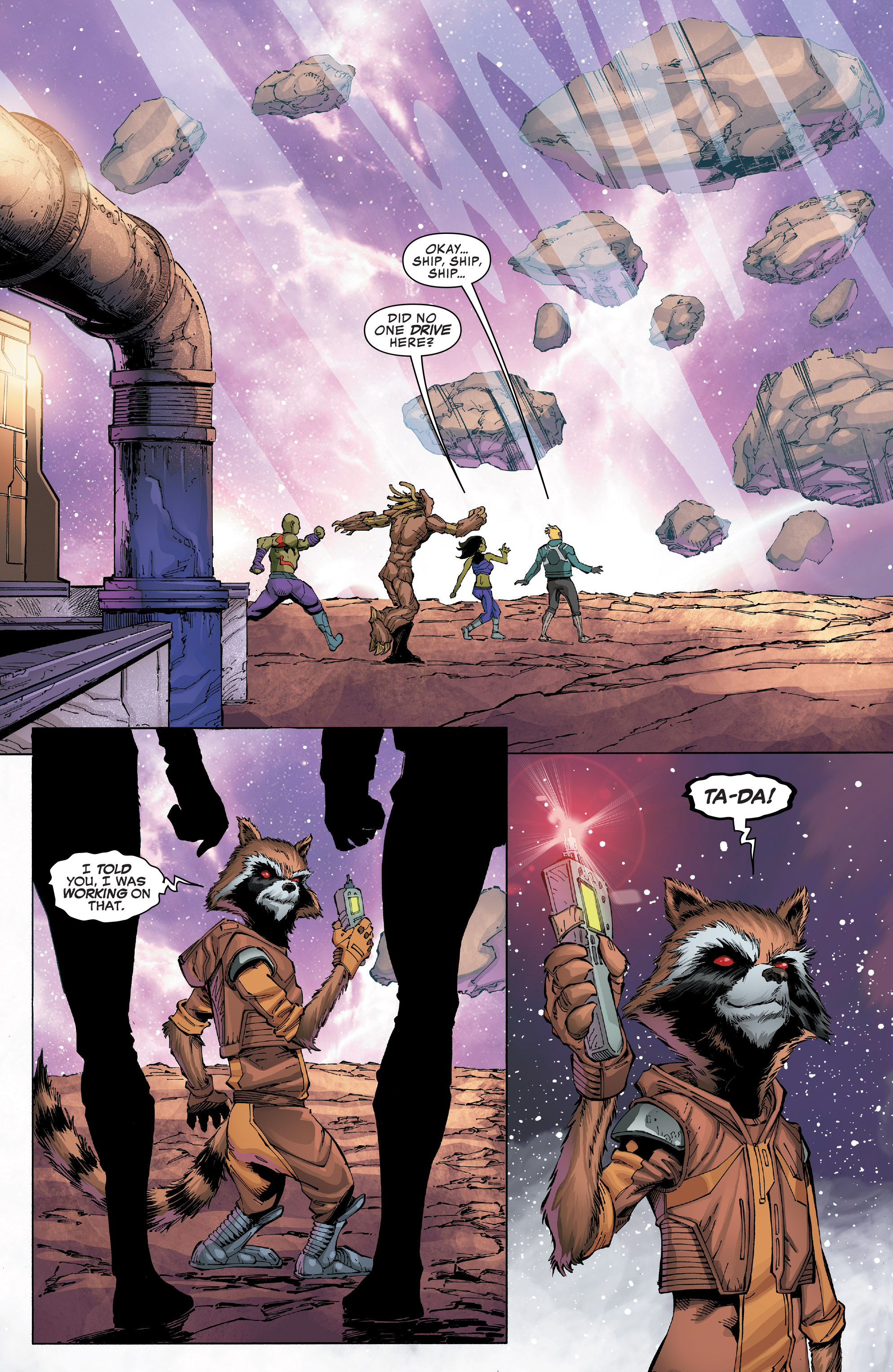 Read online Guardians of the Galaxy: Mission Breakout comic -  Issue # Full - 27