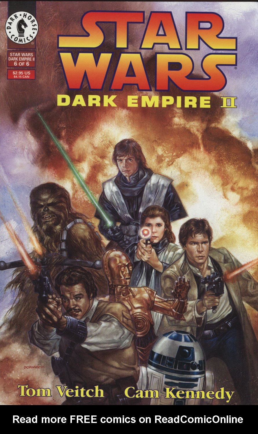 Read online Star Wars: Dark Empire II comic -  Issue #6 - 1