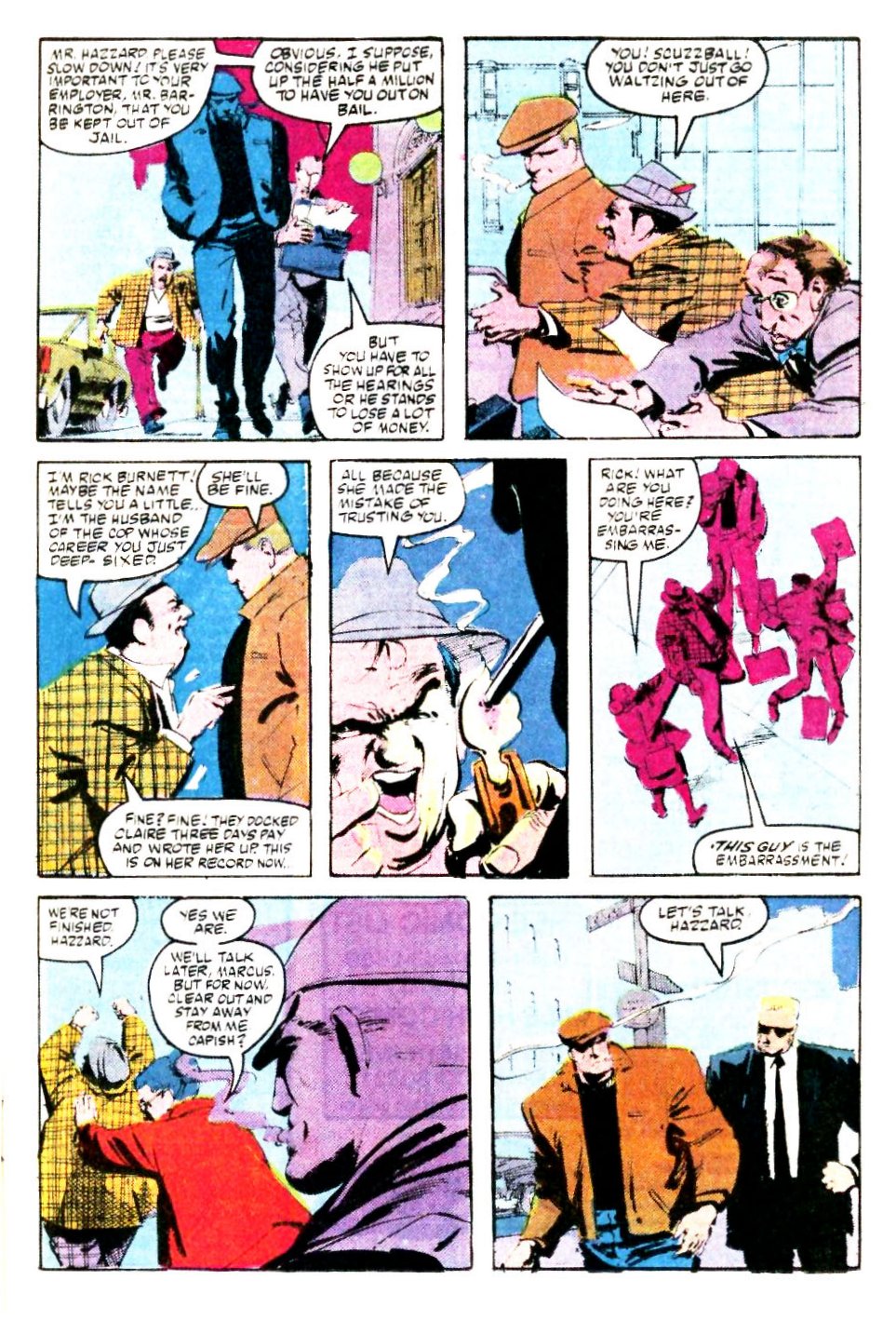 Read online Mark Hazzard: Merc comic -  Issue #4 - 9