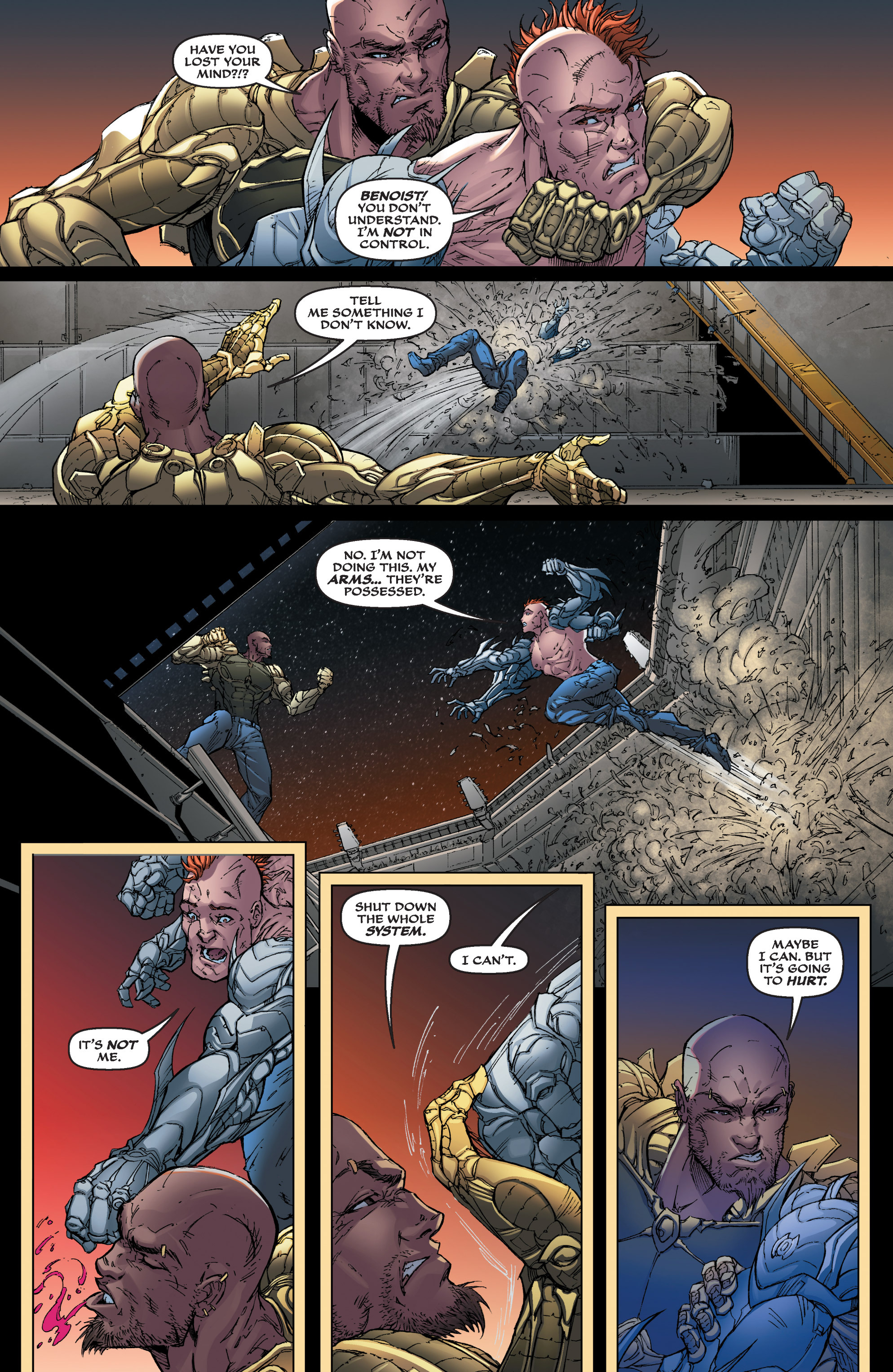 Read online Michael Turner's Soulfire (2013) comic -  Issue #4 - 14