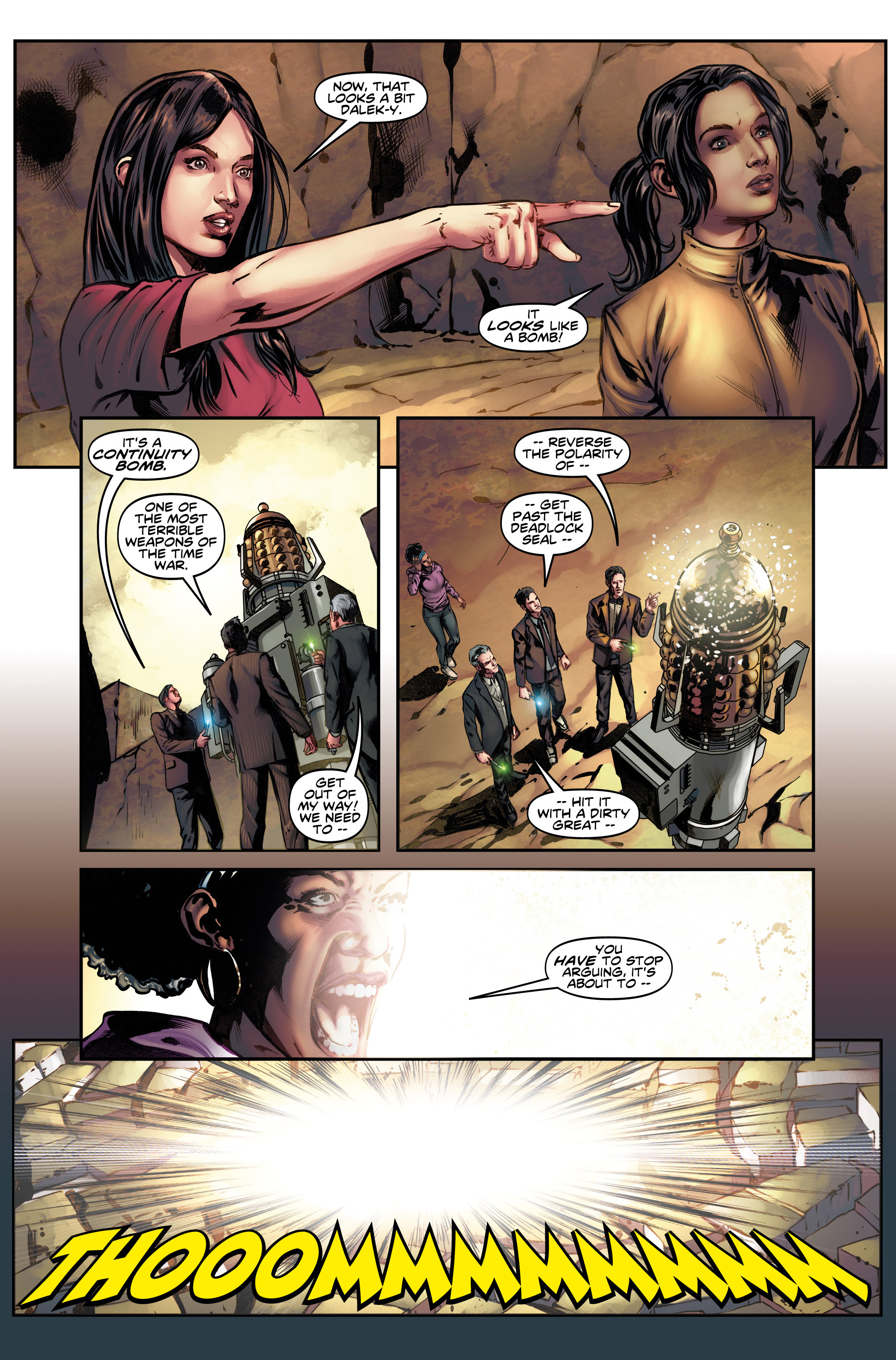 Read online Doctor Who Event 2015: Four Doctors comic -  Issue #3 - 12